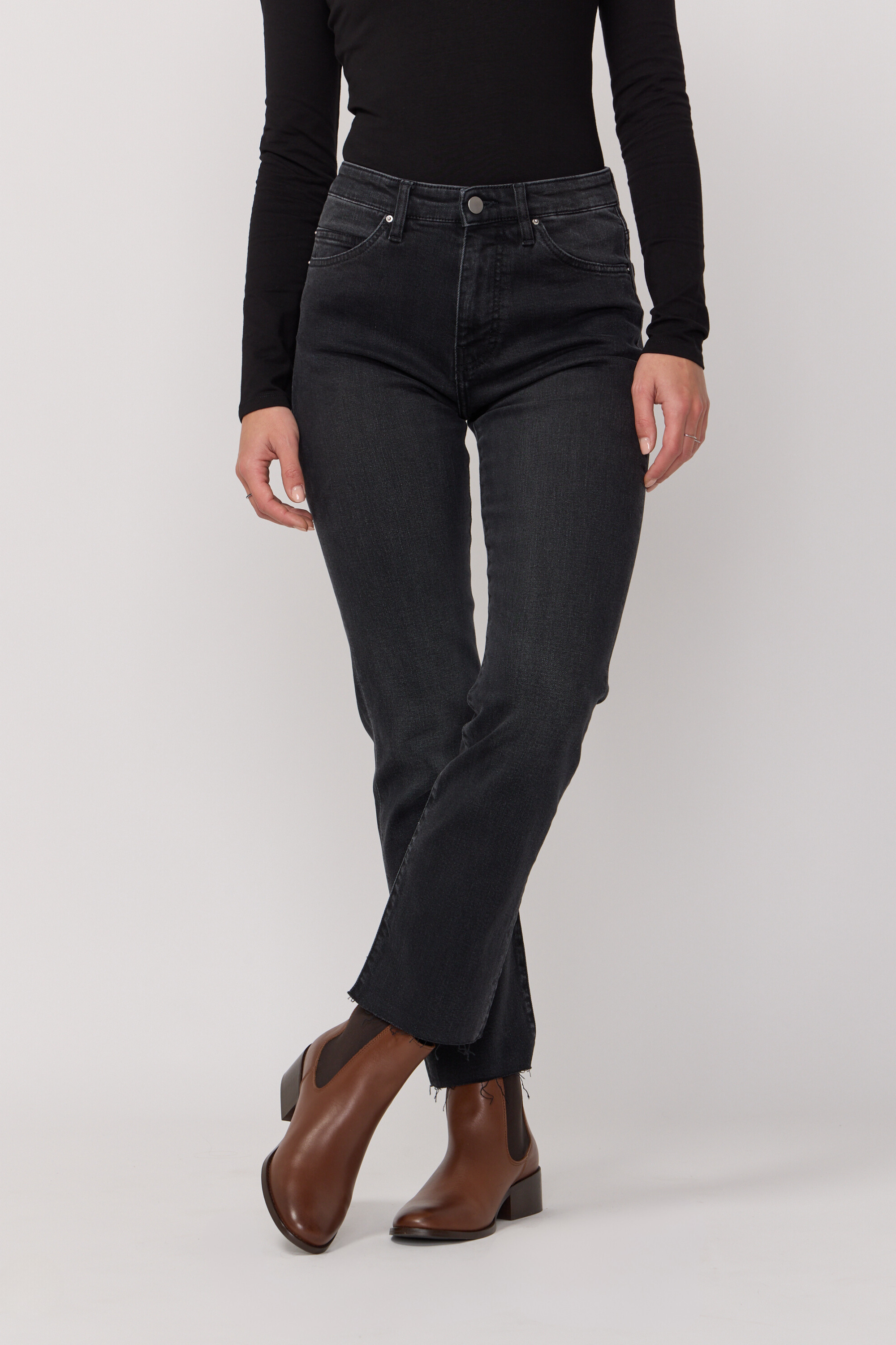 Pantalones Cara - Negro Vintage