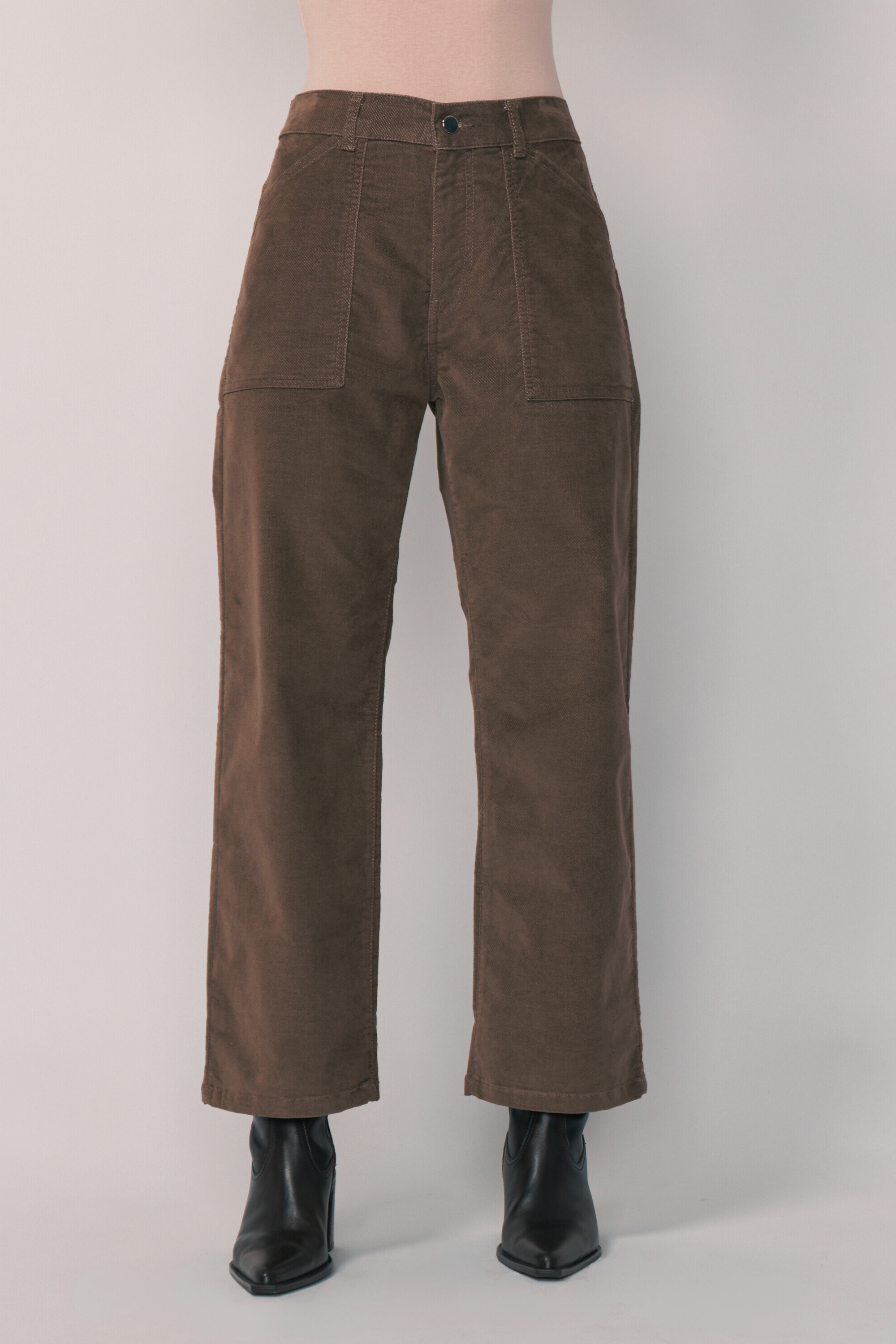 Eddy in Velvet Velvet - Tobacco
