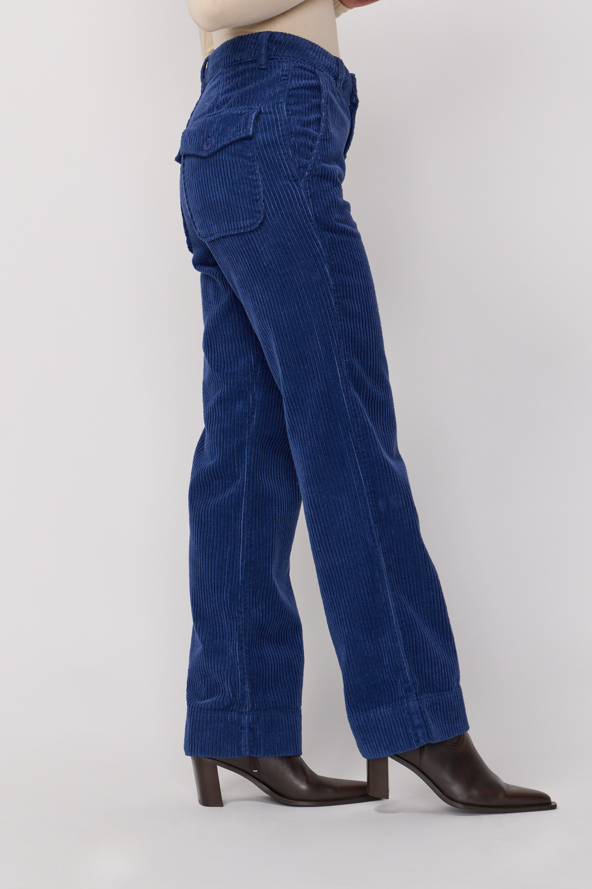 Pantalon Paltrow Long Velours - Poseidon