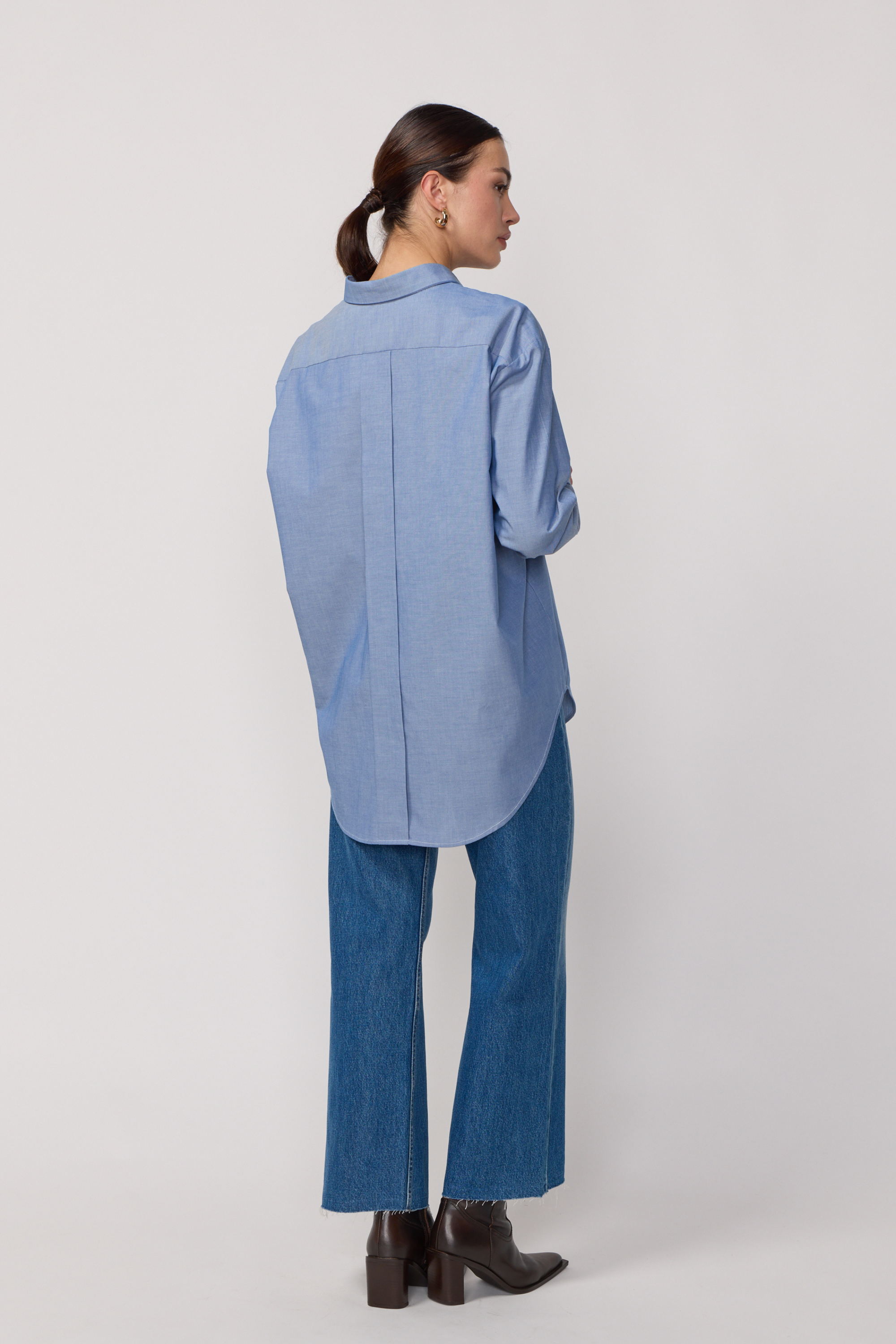 Chemise White Shirt - Indigo