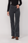 Carlotta Velvet Pants - Anthracite