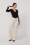 Pantalones Charlotte de terciopelo - Crema