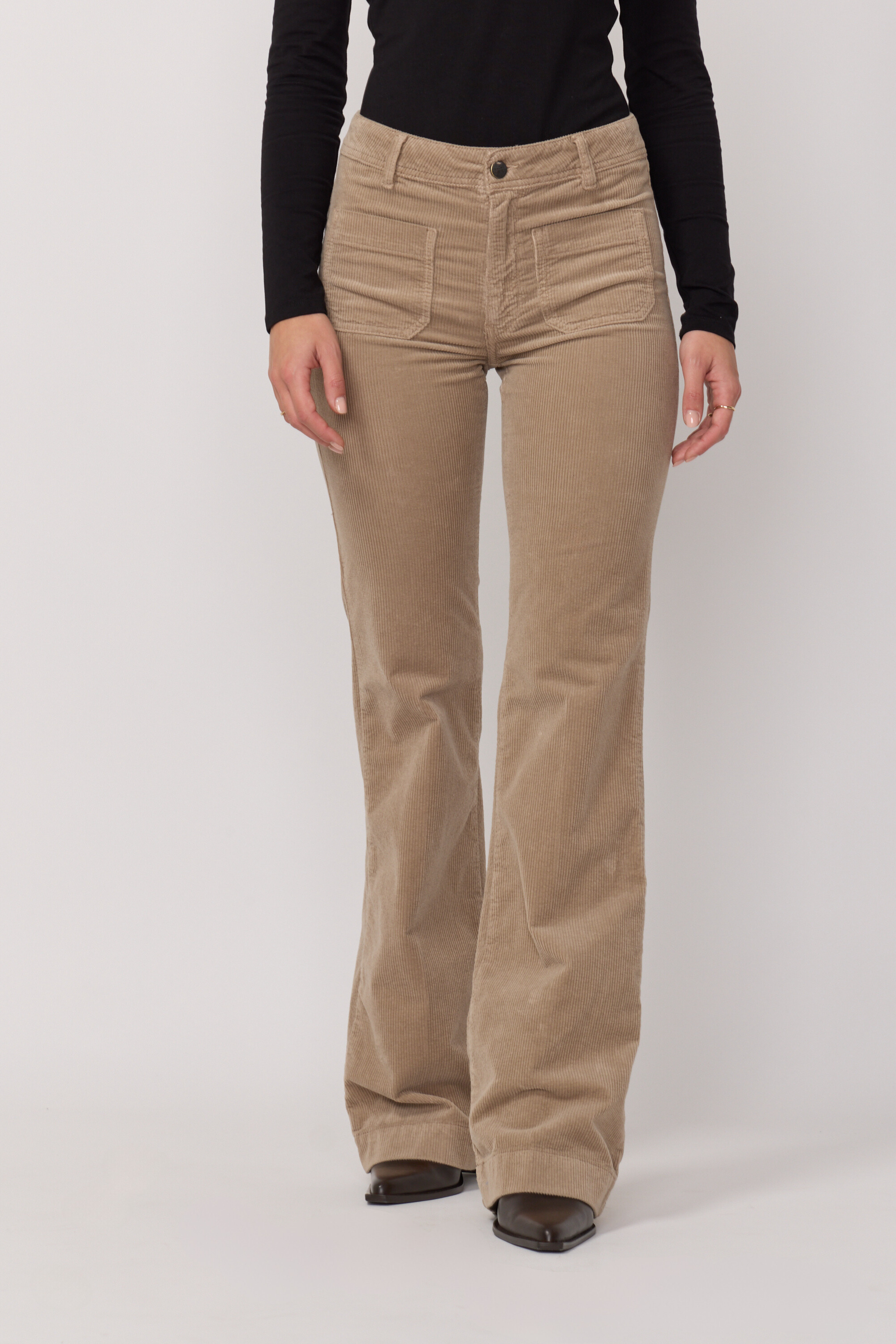Pantalon Charlotte Velours - Argile