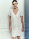 Robe Alena en Lin - White