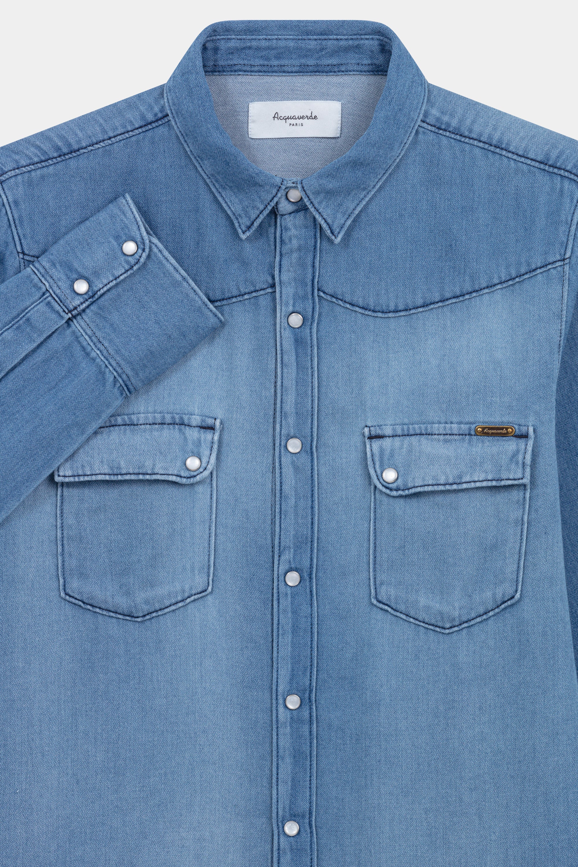 Chemise Clyde en Jean - Light Used