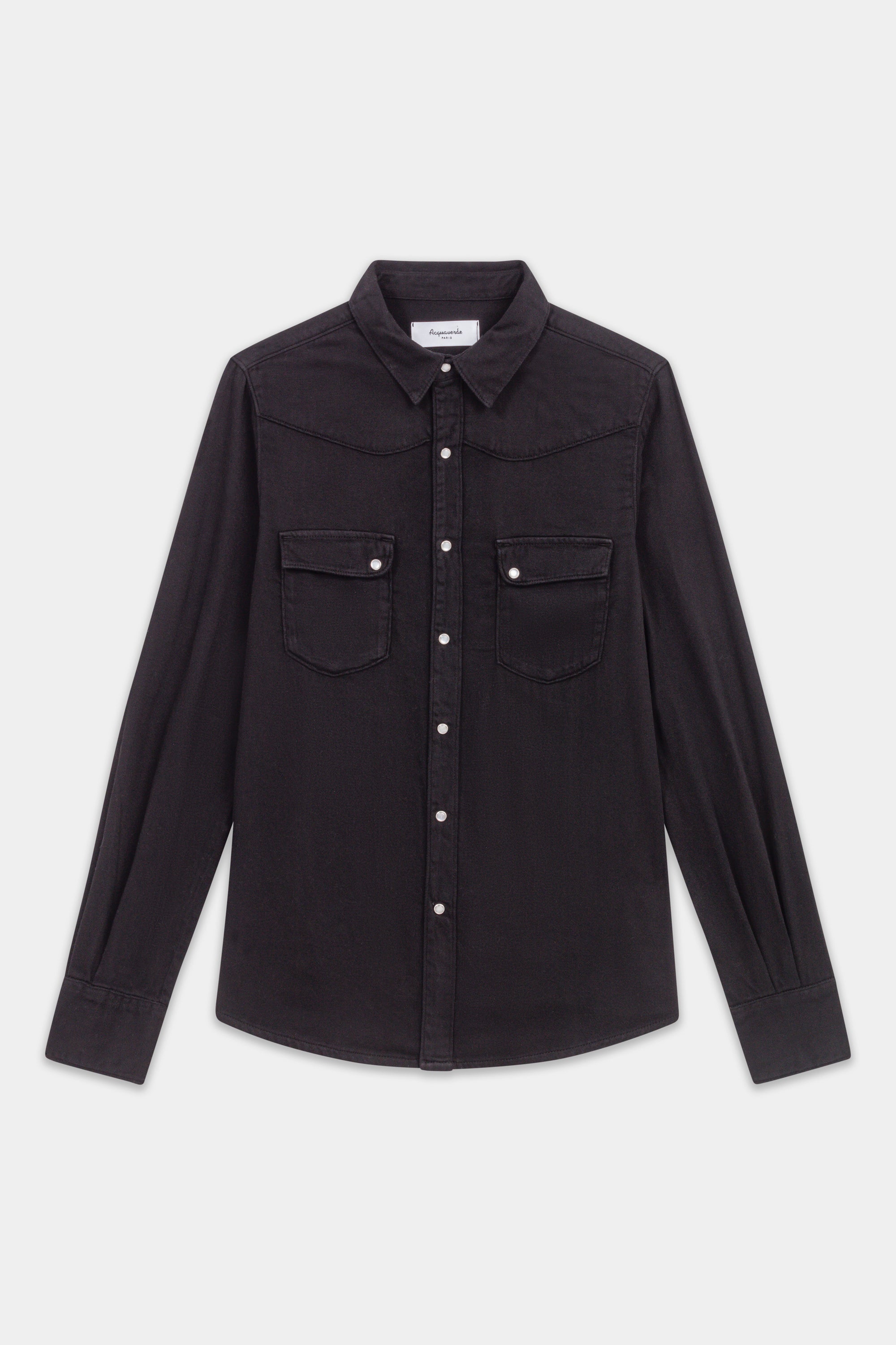 Chemise Clyde - Black Stone