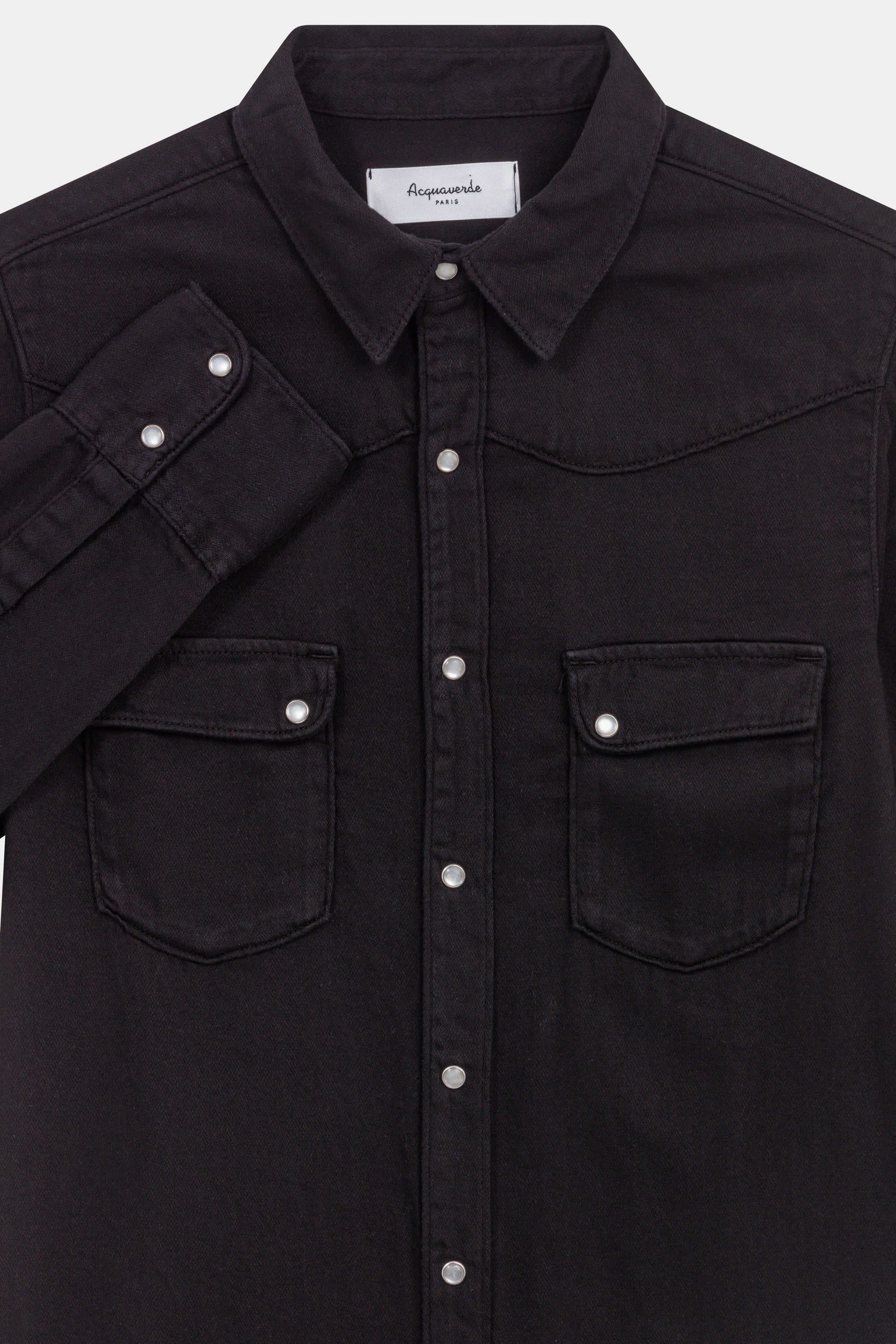 Chemise Clyde - Black Stone