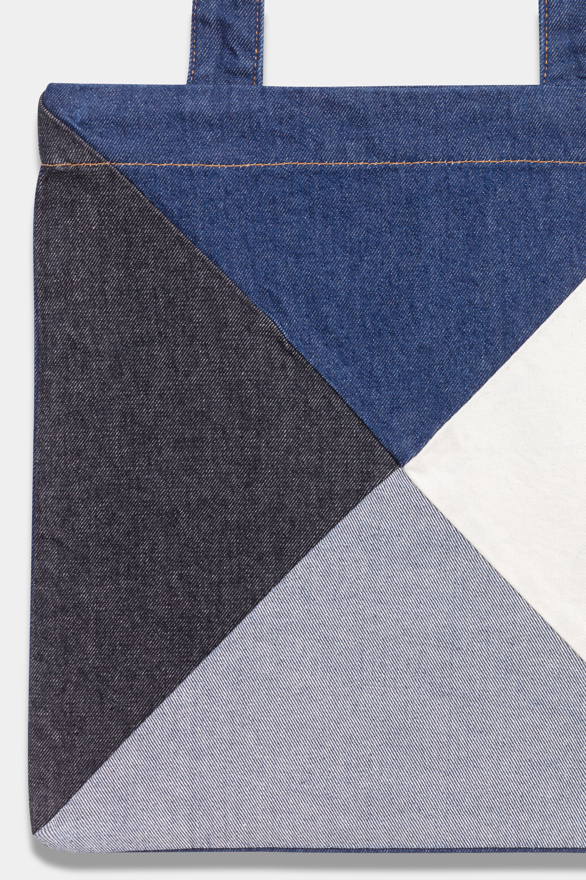 Sac Baggy Patchwork - Indigo