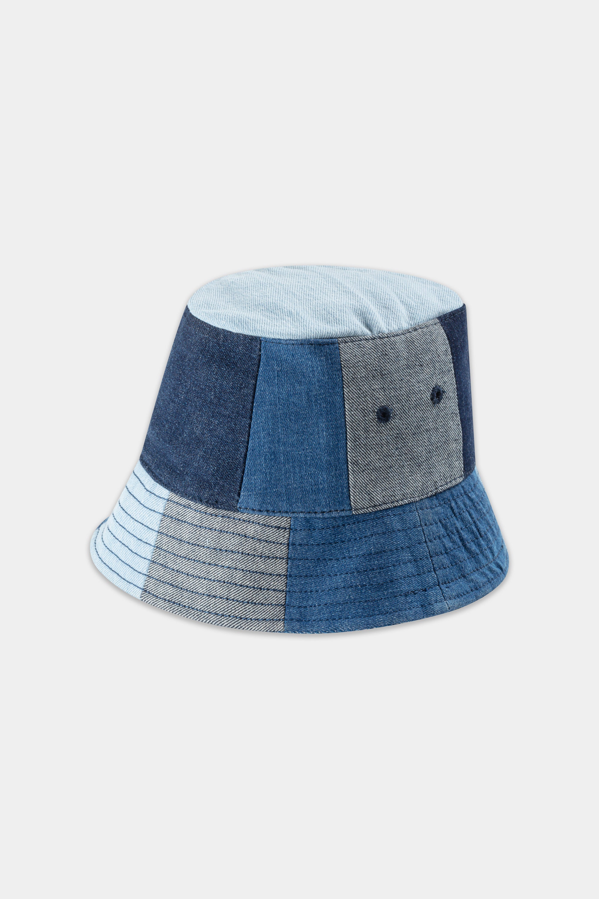 Bob en Patchwork de Denim - Indigo