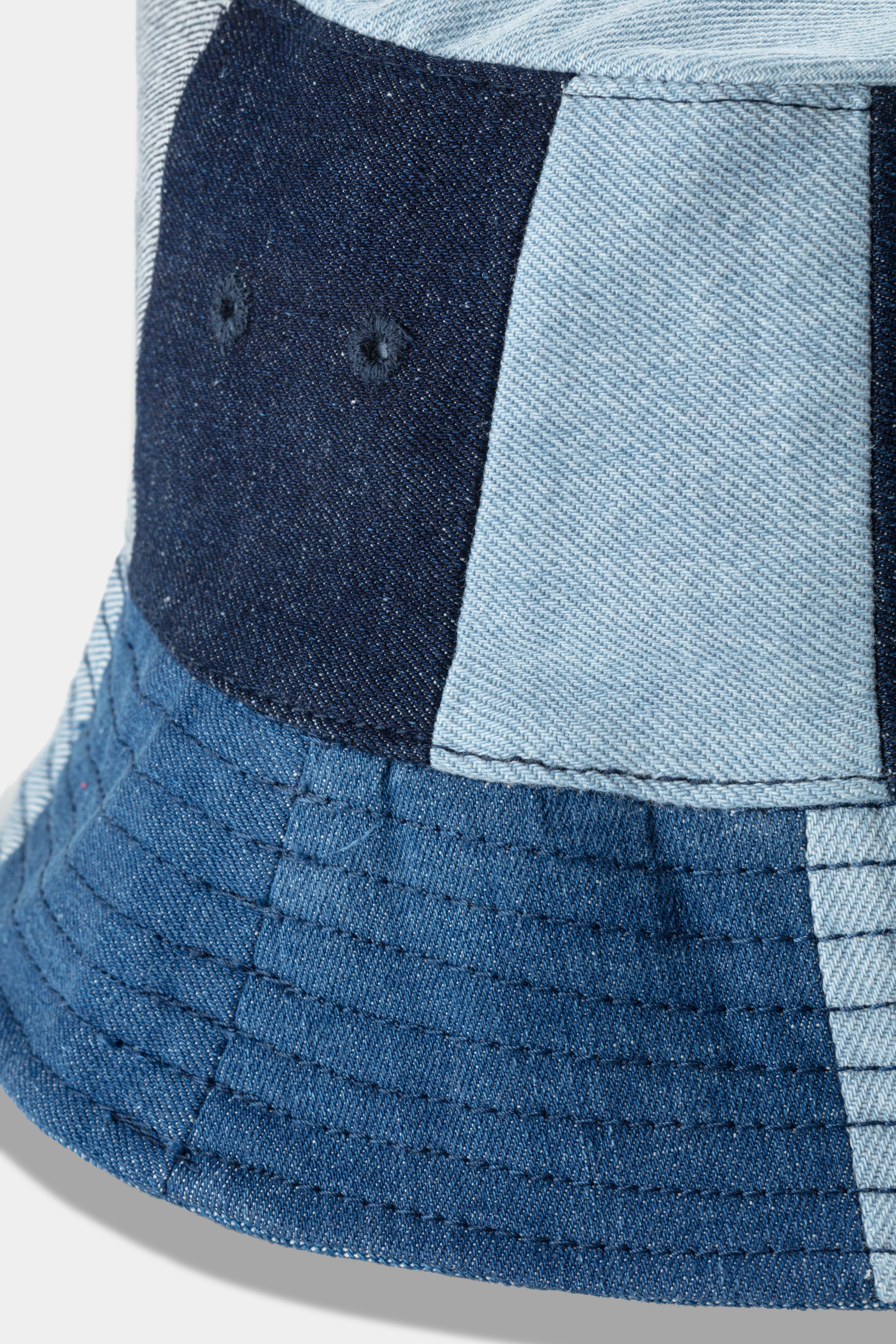 Bob en Patchwork de Denim - Indigo