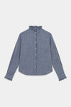Camisa Gaby - Cuadros Vichy Marino/Blanco Roto