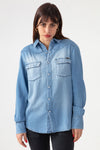 Chemise Clyde en Jean - Light Used