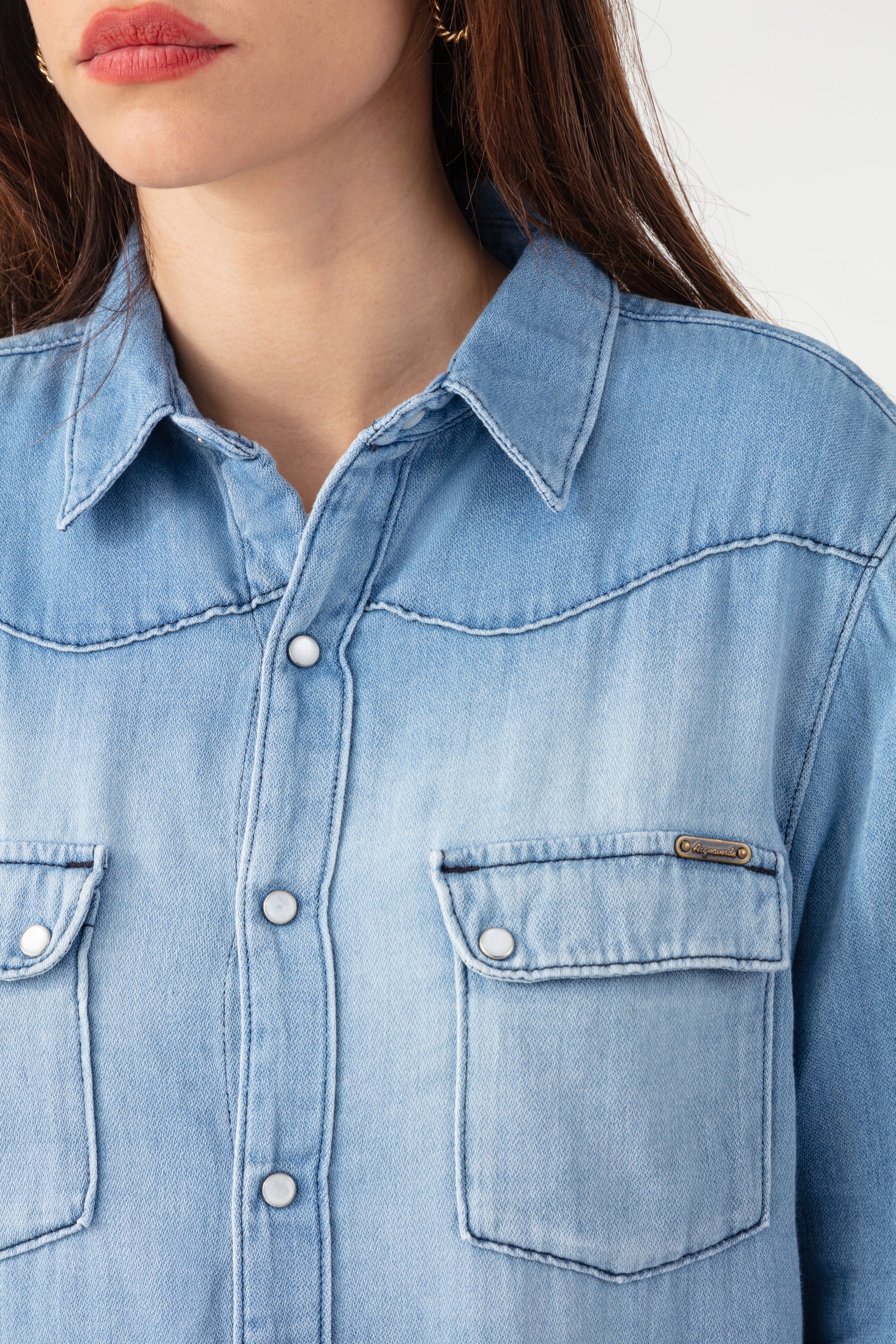 Chemise Clyde en Jean - Light Used