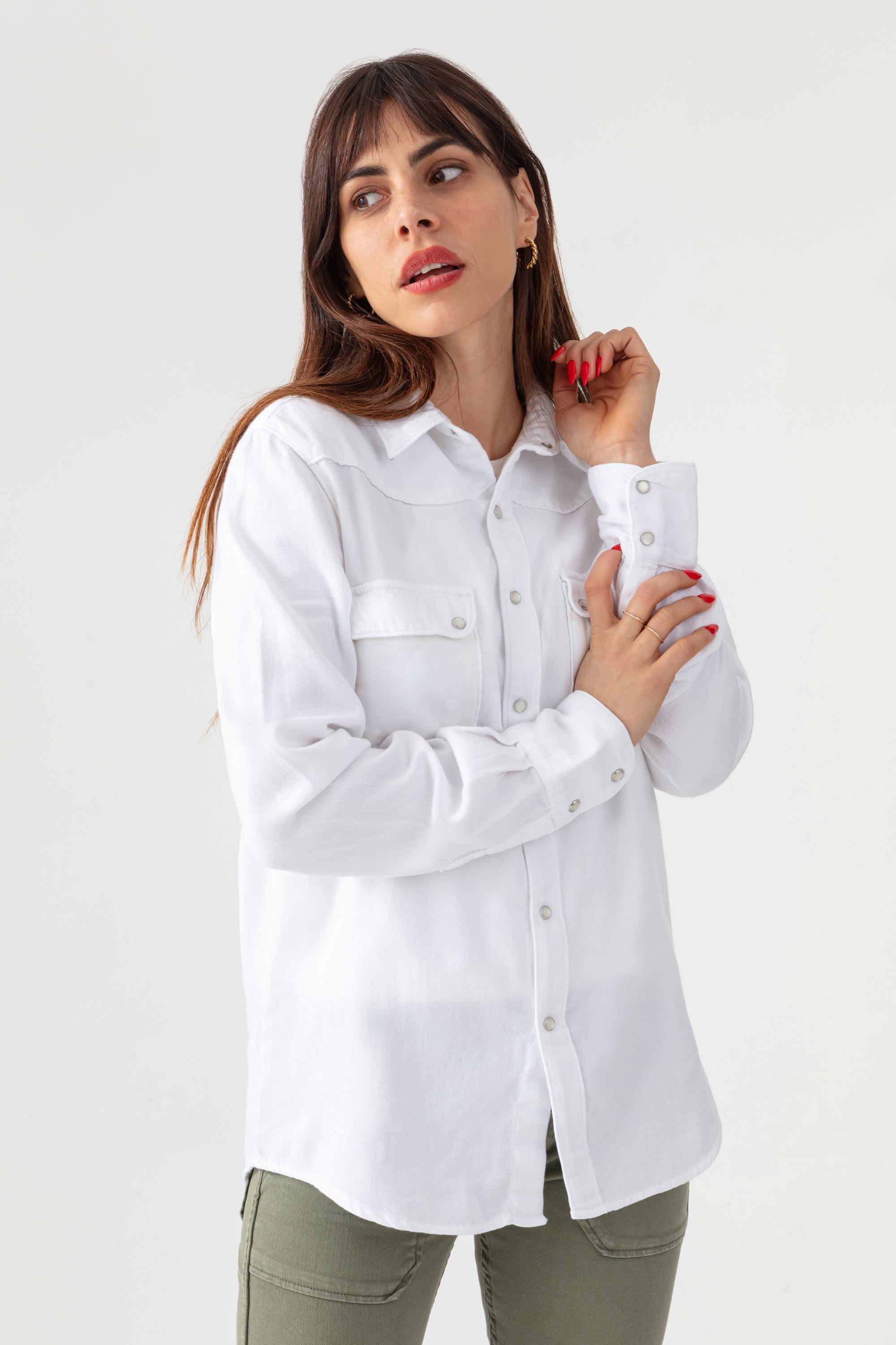 Chemise Clyde - White