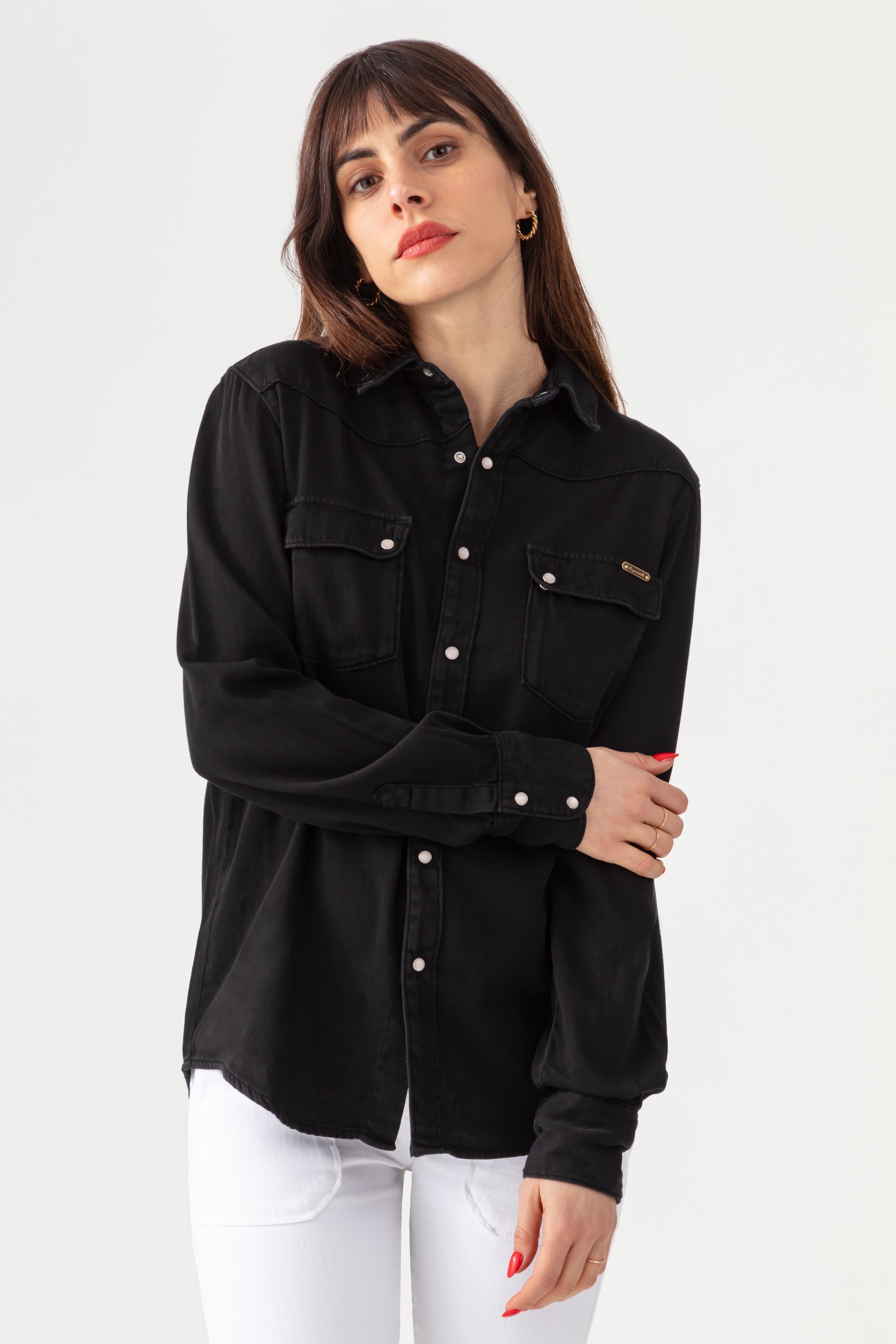 Chemise Clyde - Black Stone
