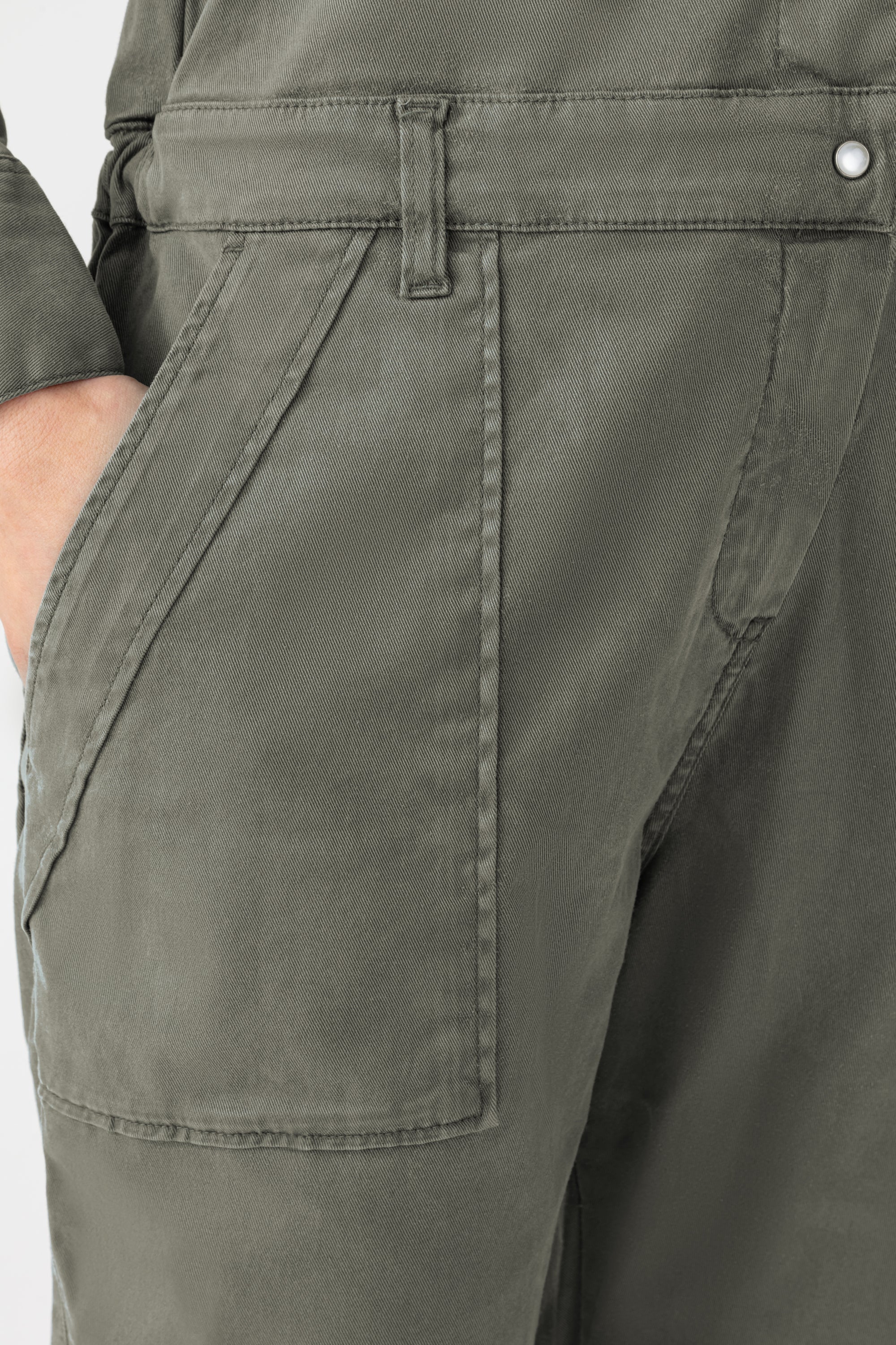 Francklin Jumpsuit - Military Khaki