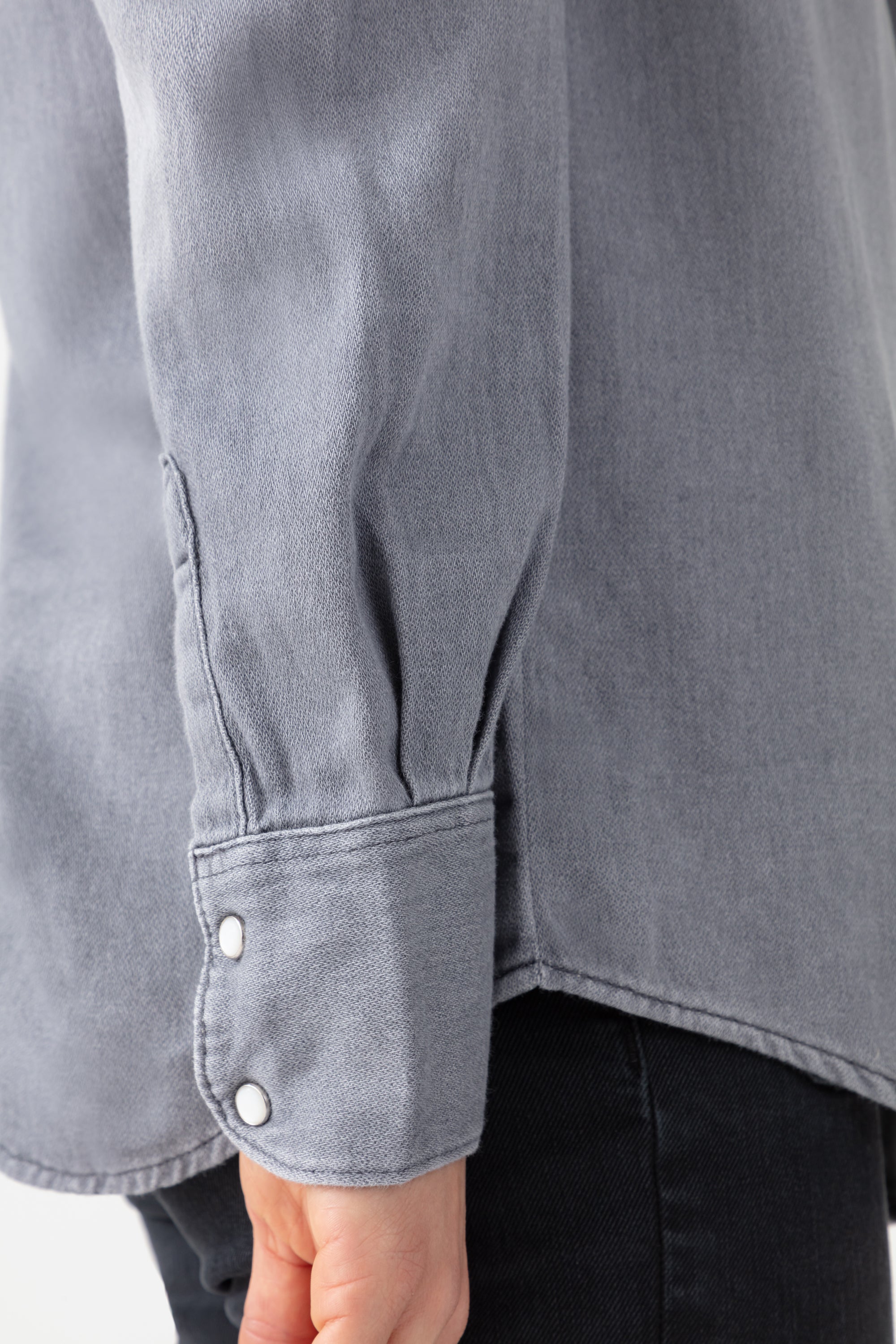 Chemise Clyde - Used Grey