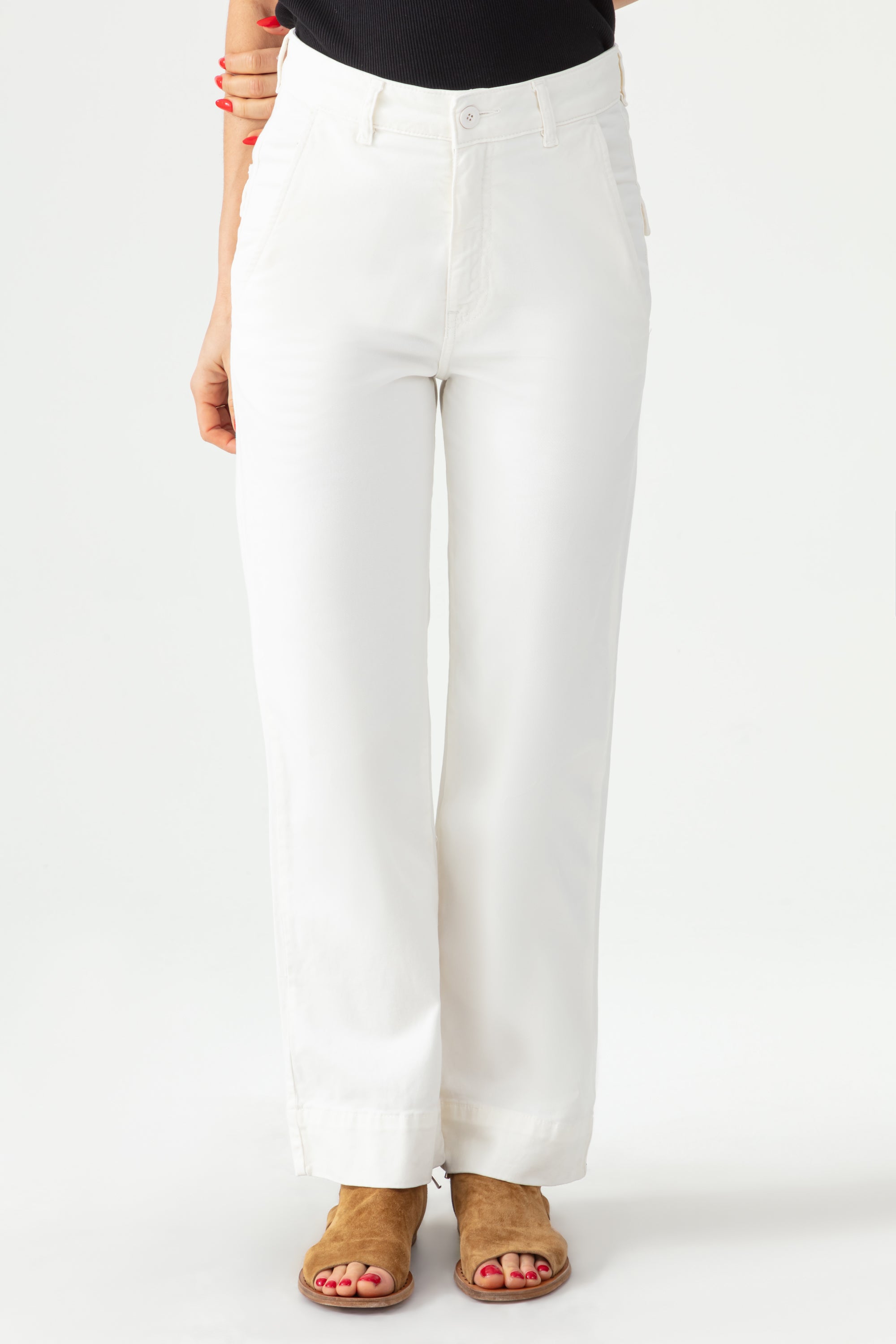 Pantalon Paltrow 7/8 - Off White
