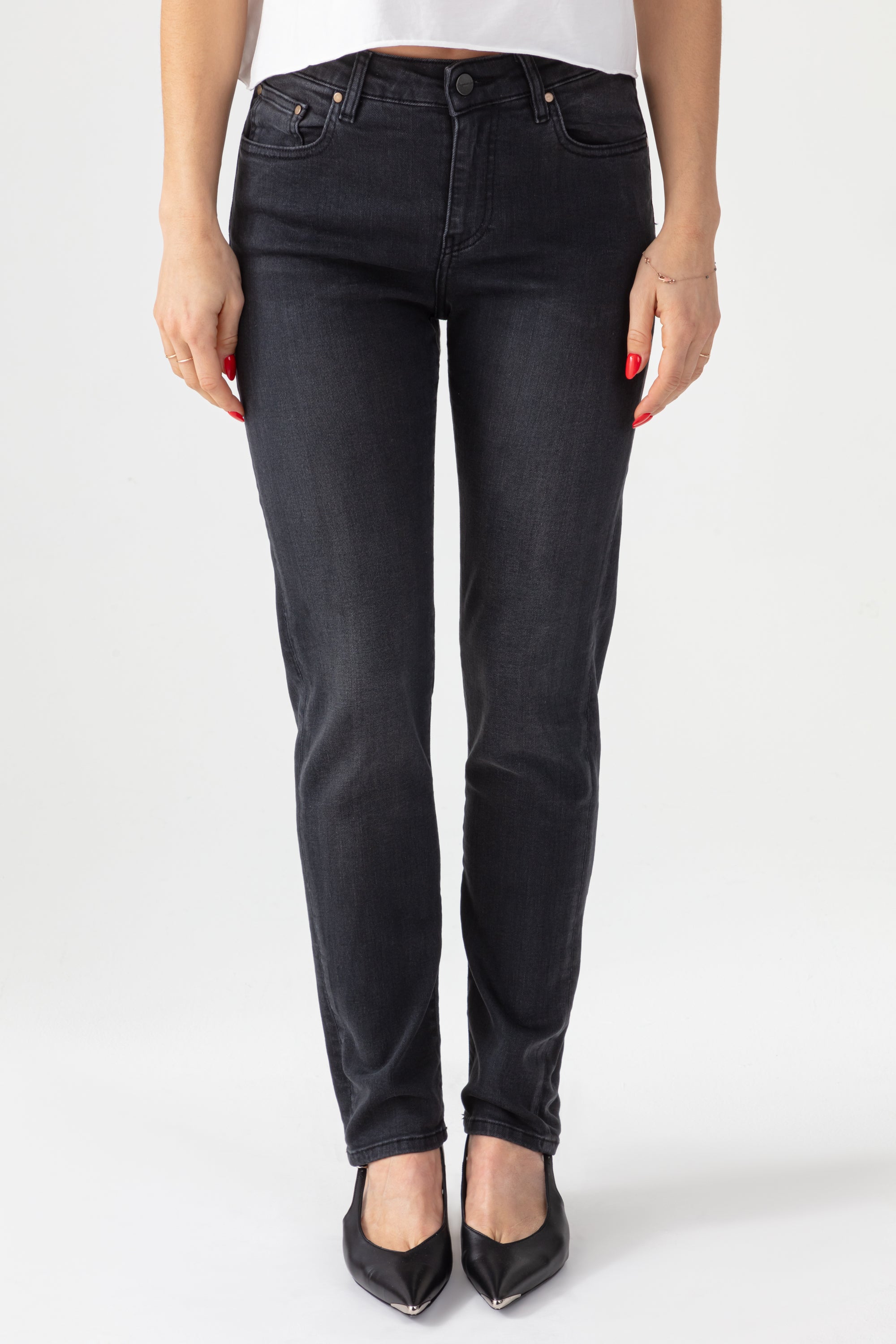 Crystal Jeans - Black Vintage
