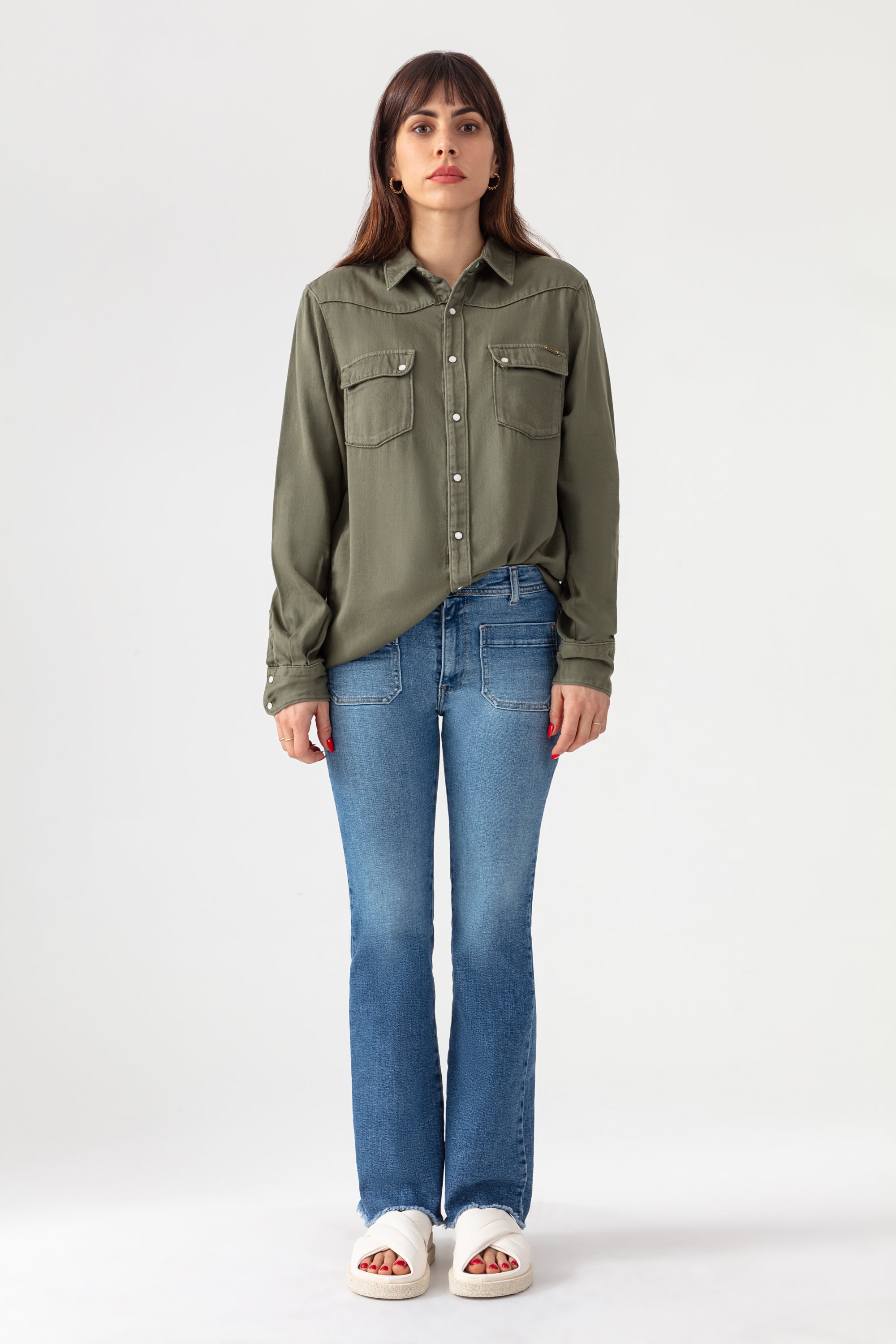 Chemise Clyde - Military Kaki