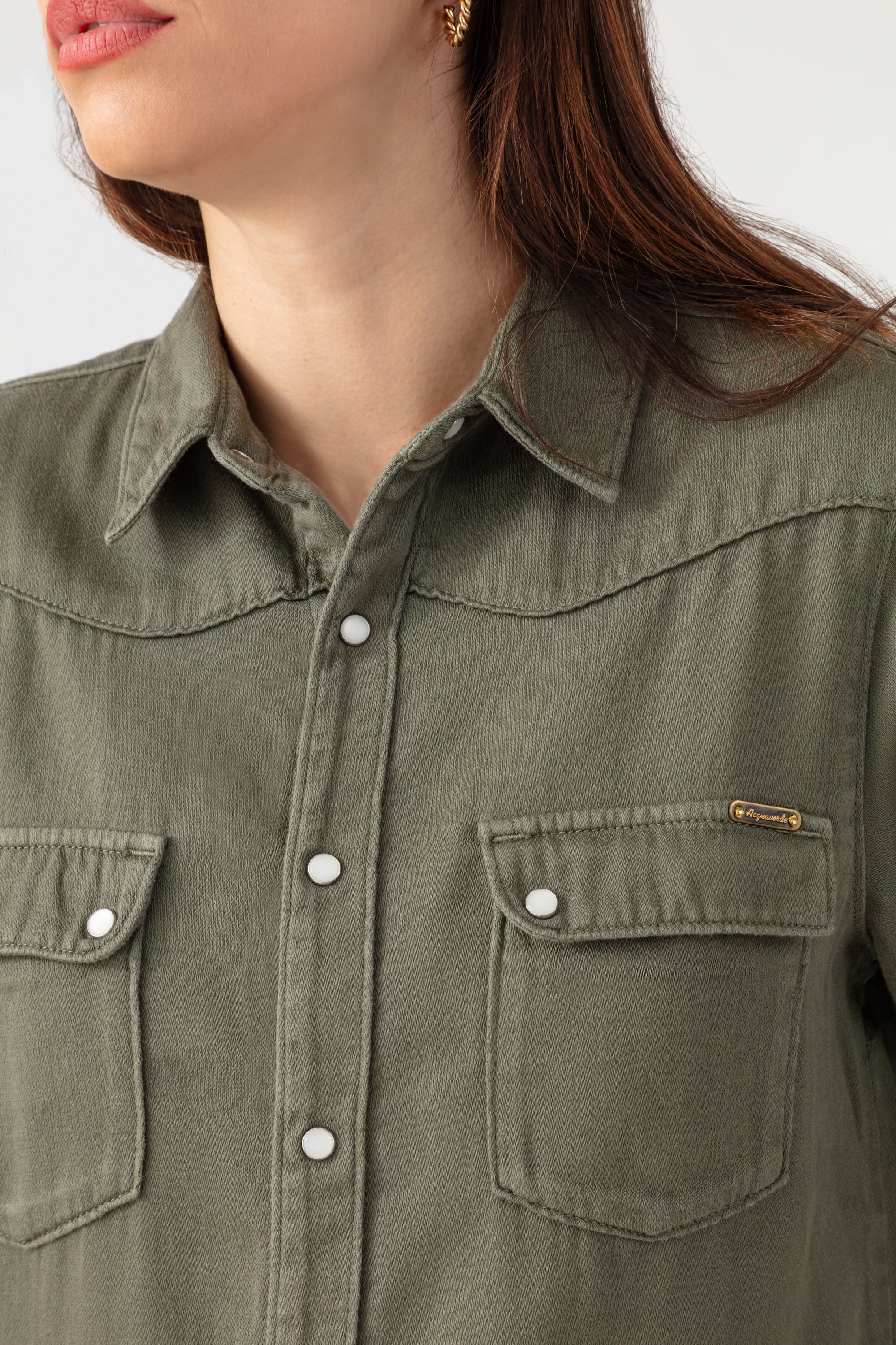 Chemise Clyde - Military Kaki