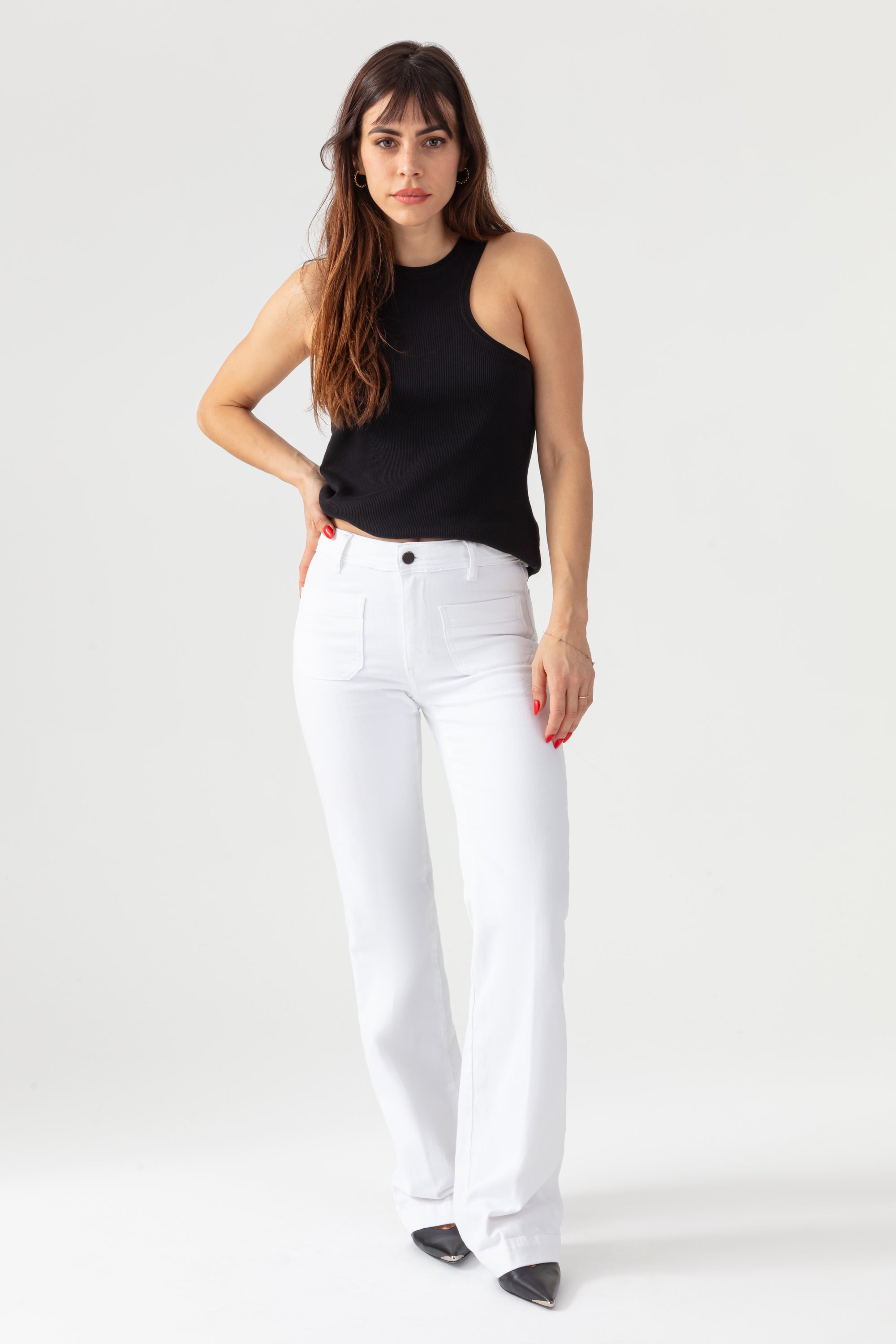 Pantalon Charlotte White