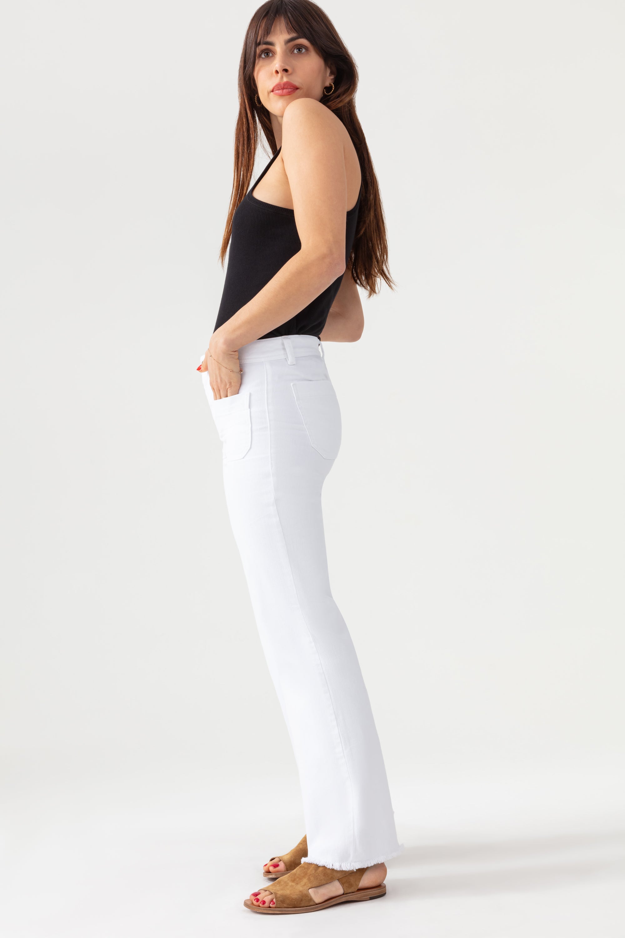 Pantalones Carlotta - Blanco