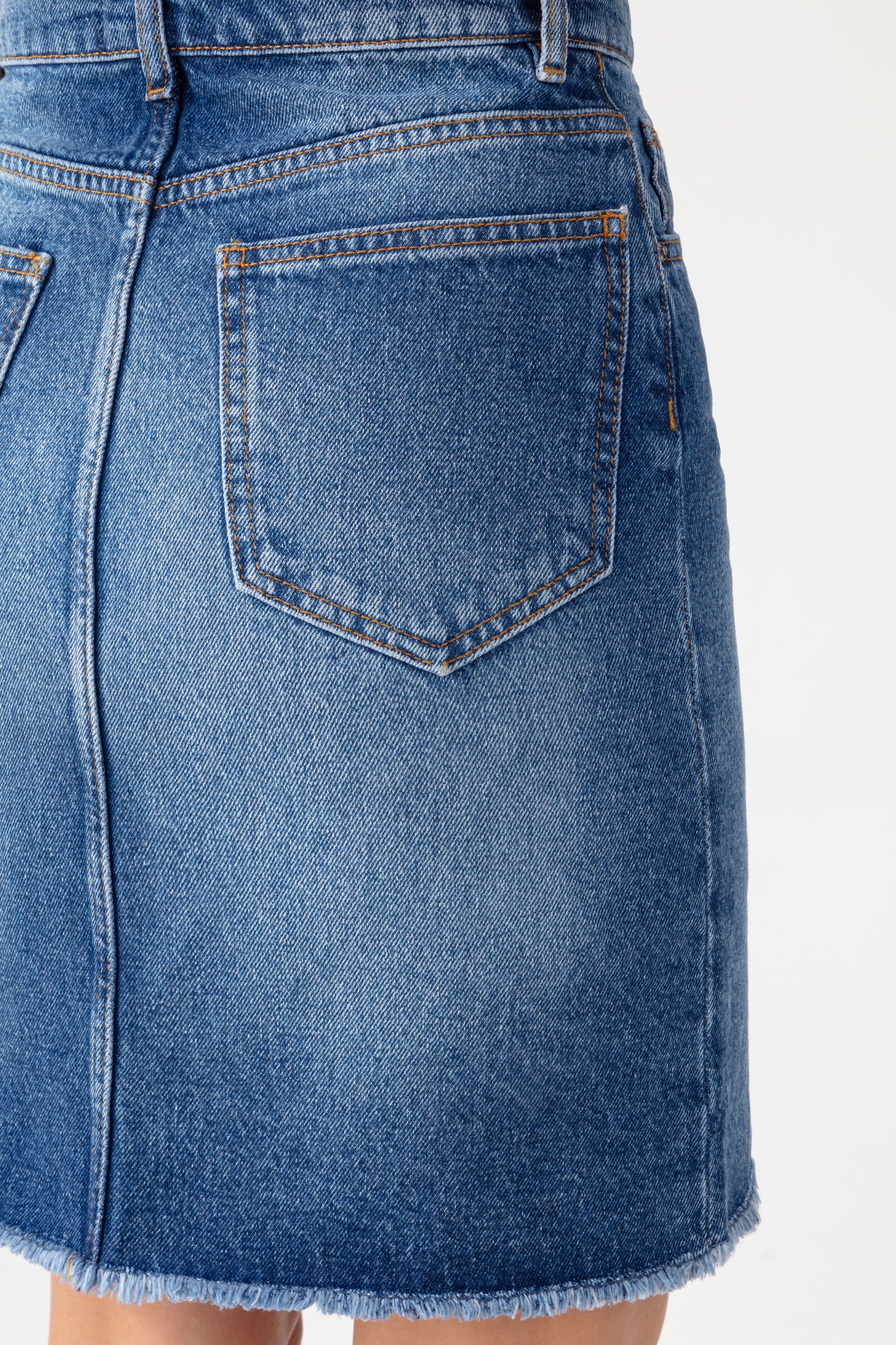 Jupe Yvone en Jean - Vintage Worn