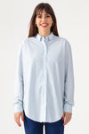 Chemise White Shirt - Sky Blue