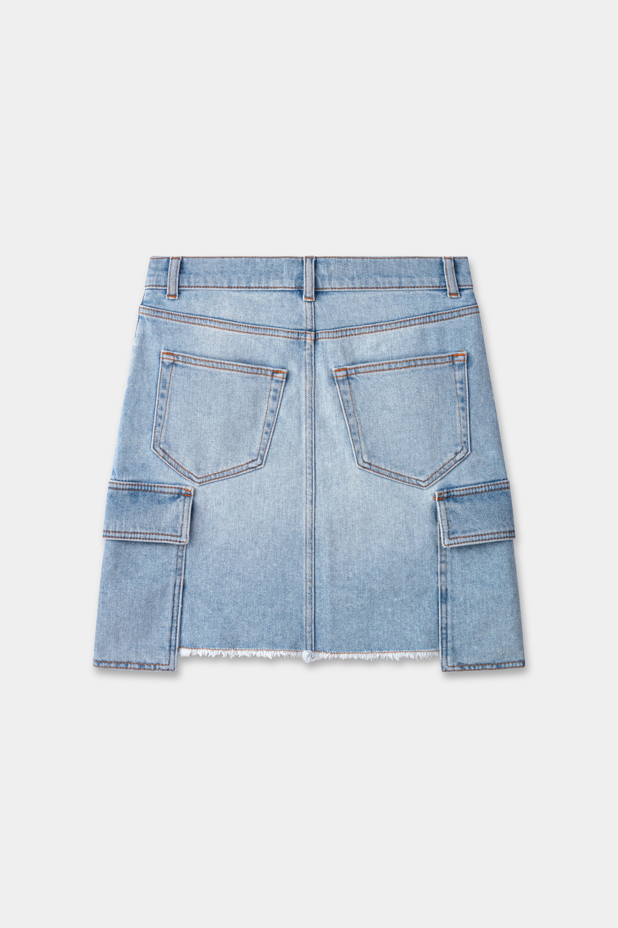 Jupe Game en Jean - Used Bleached