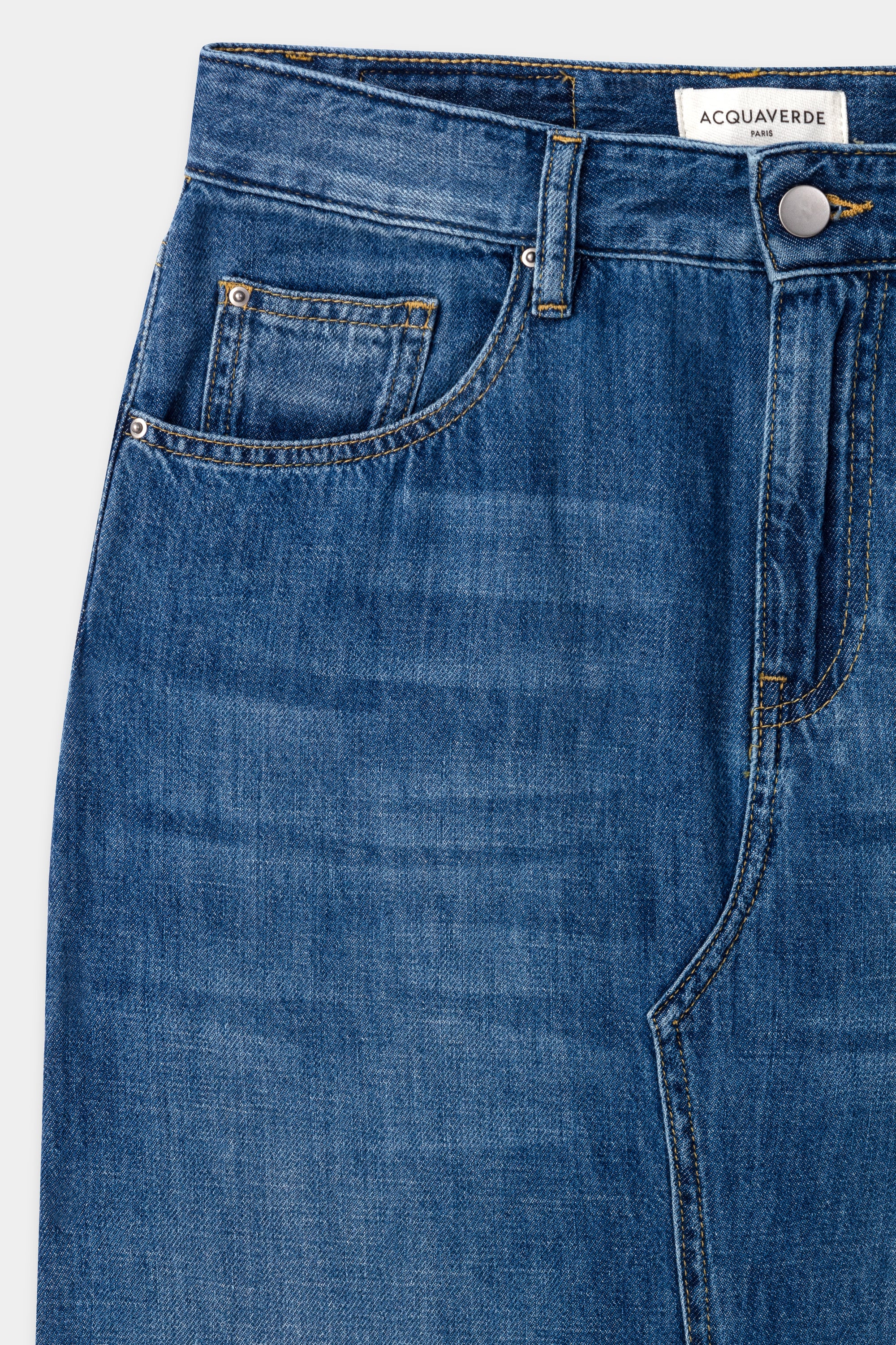 Jupe en Jean Silva - Worn