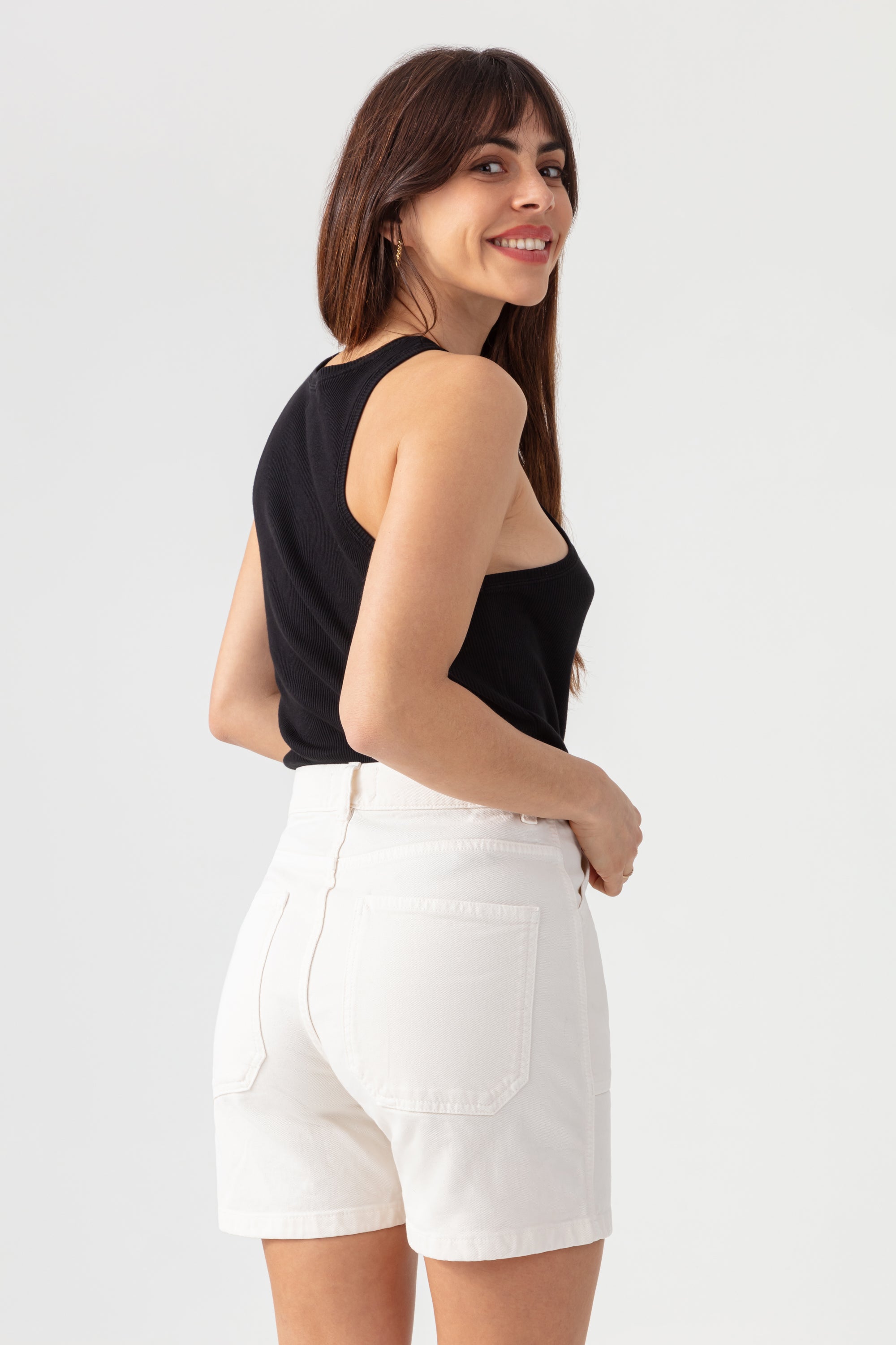 Pantalones cortos Mary - Crema