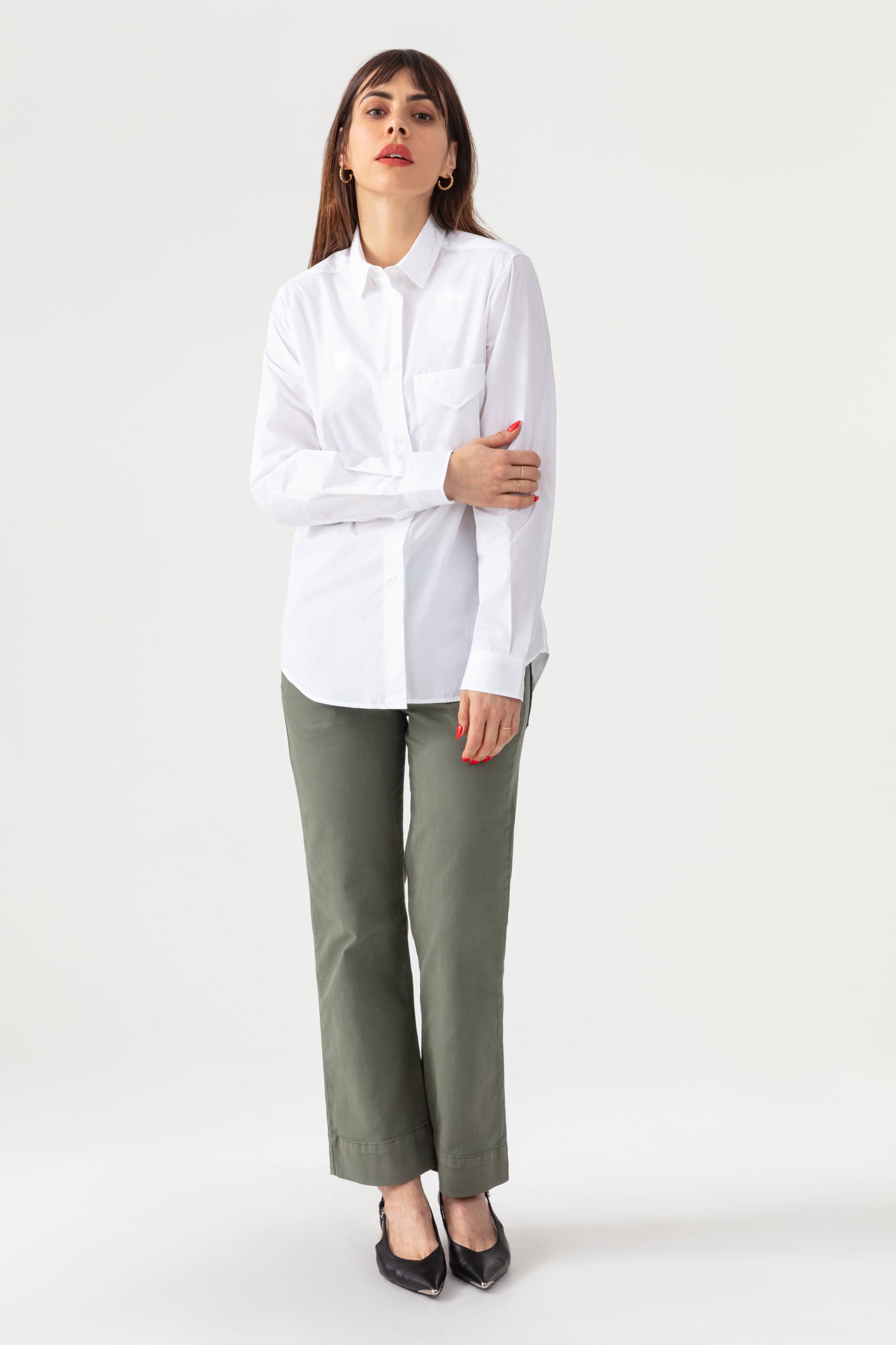 Chemise Boy Shirt - White
