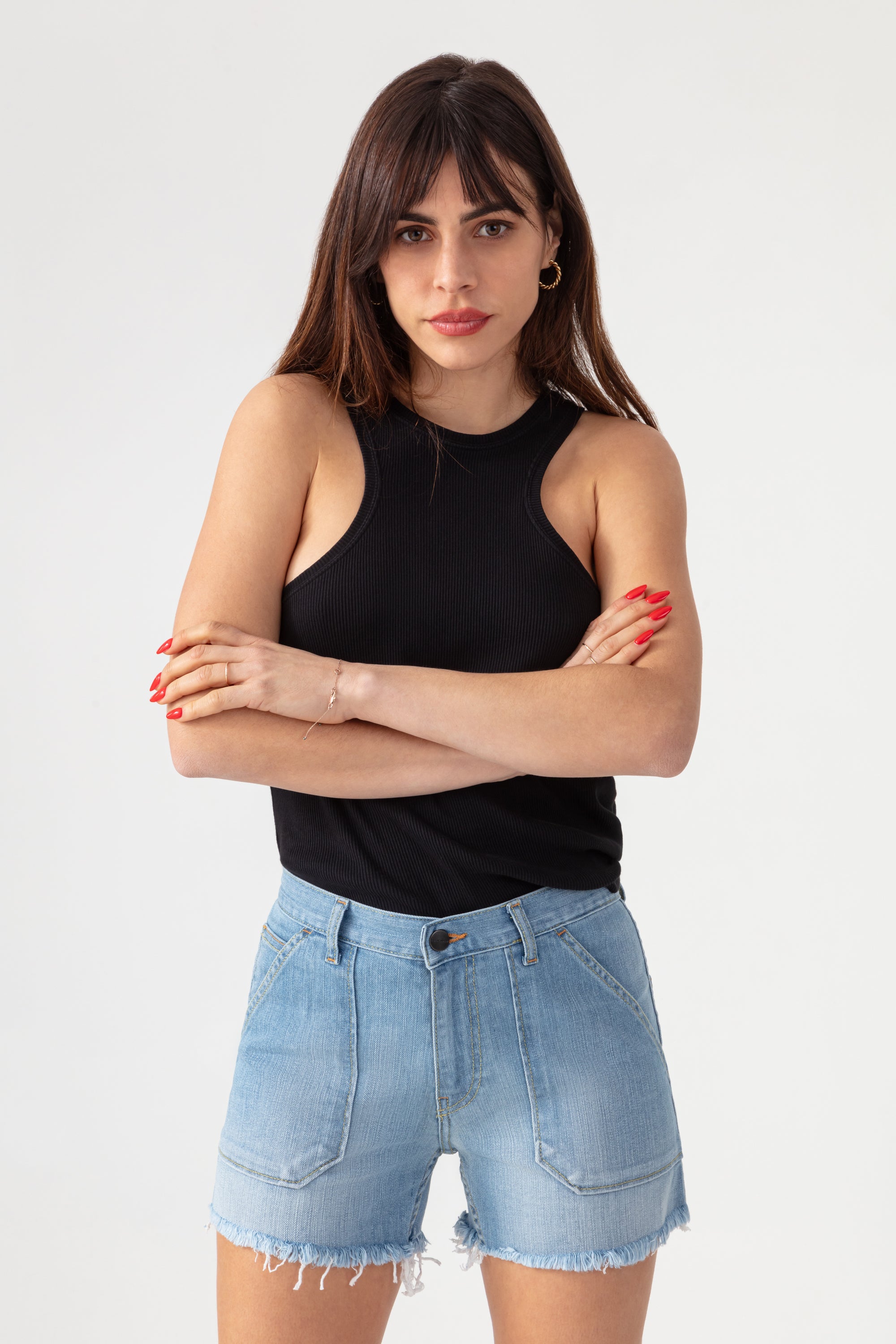 Herramientas Cortas en Denim - Ligeras Usadas