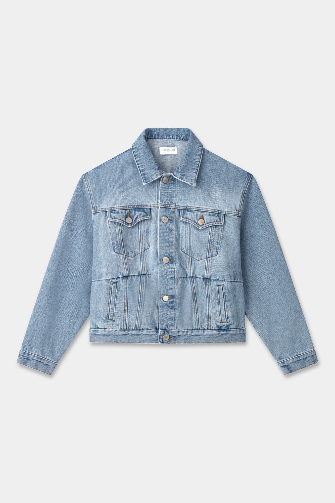 Blouson Terence en Jean - Used Bleached