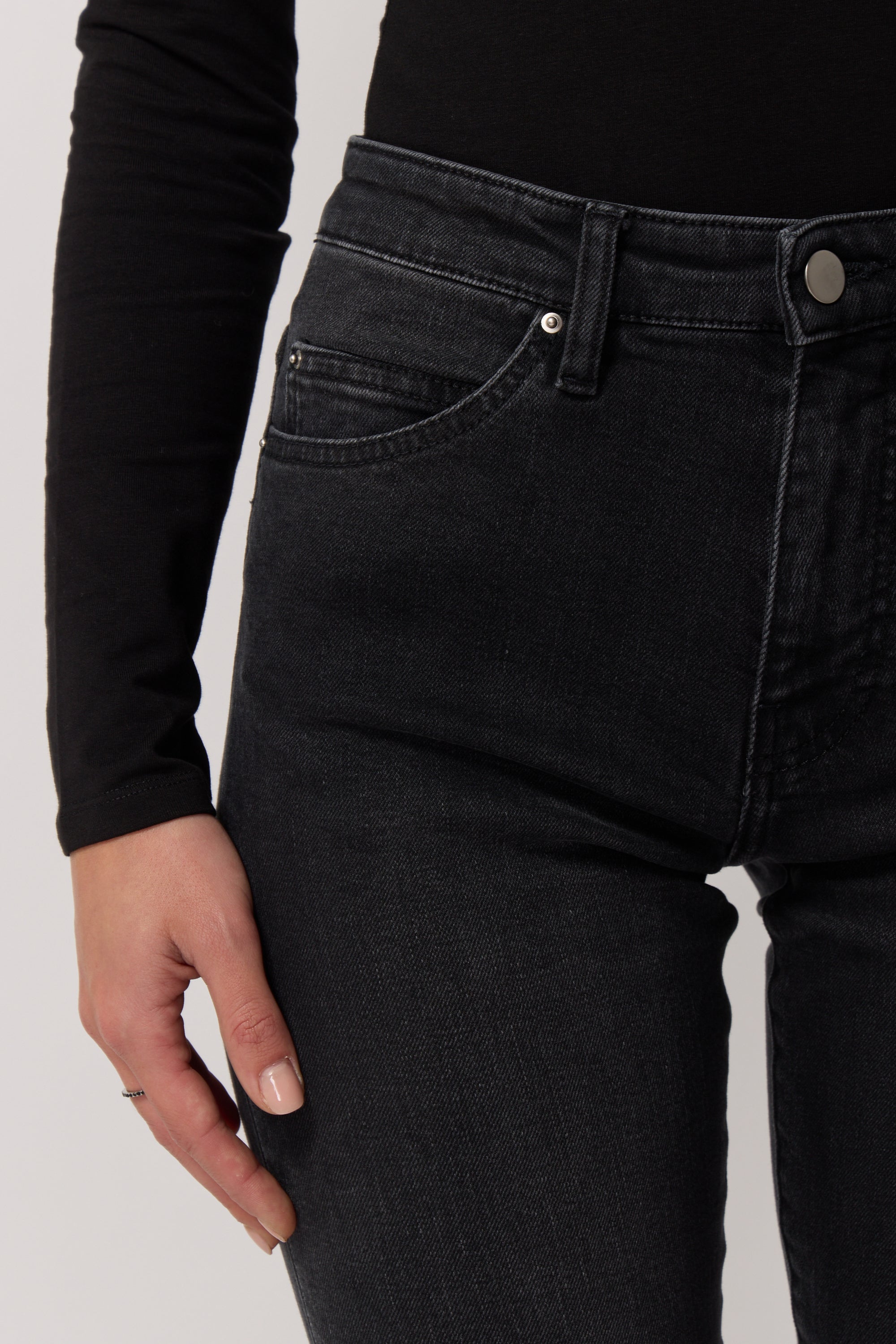 Pantalones Cara - Negro Vintage