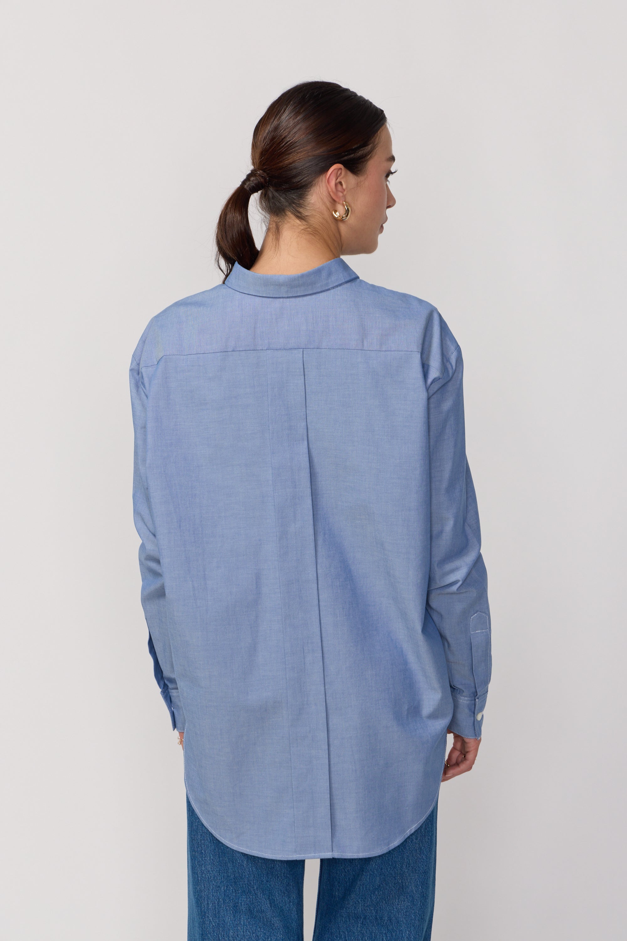 Chemise White Shirt - Indigo