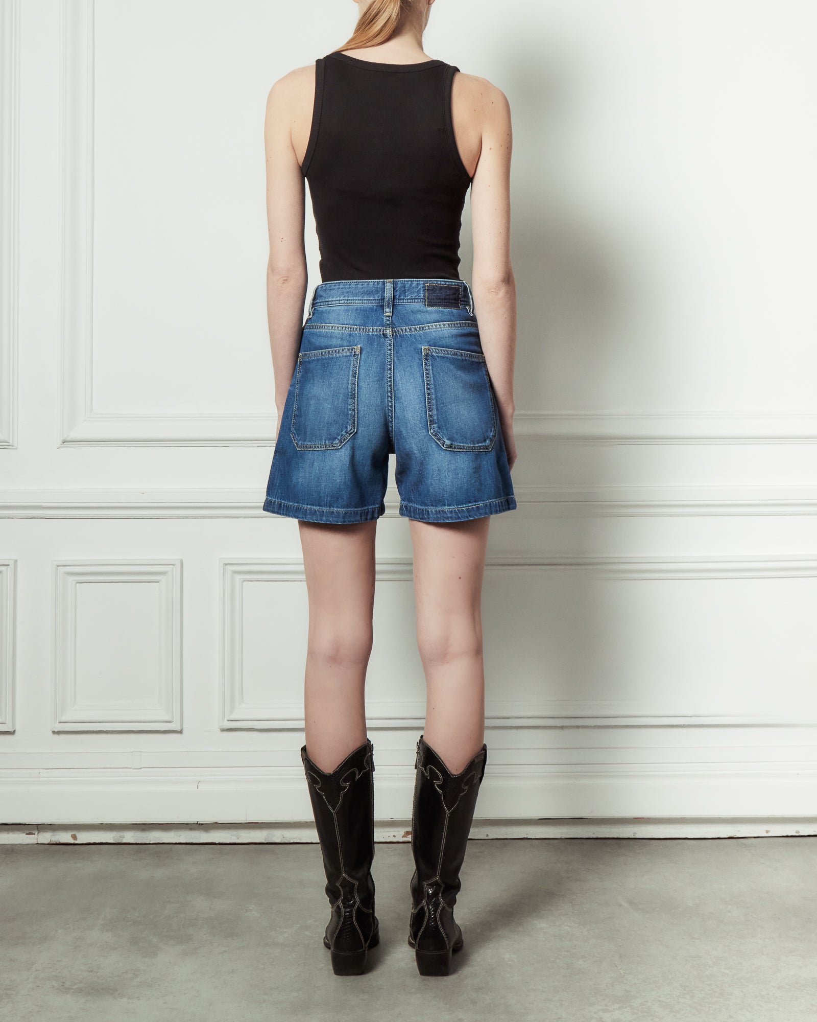 Short Mary en Jean - Worn
