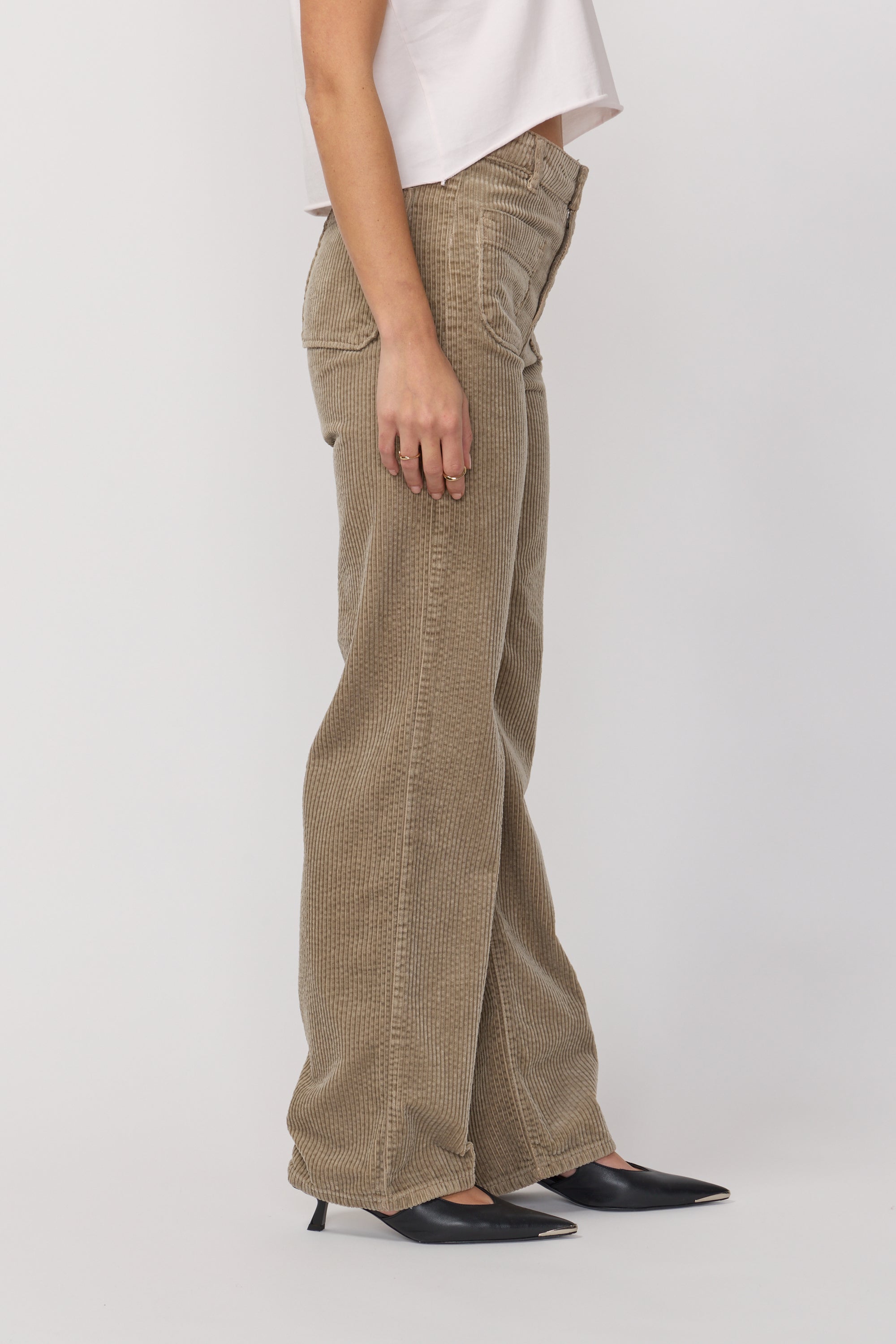 Pantalón Melvil Terciopelo - Arcilla