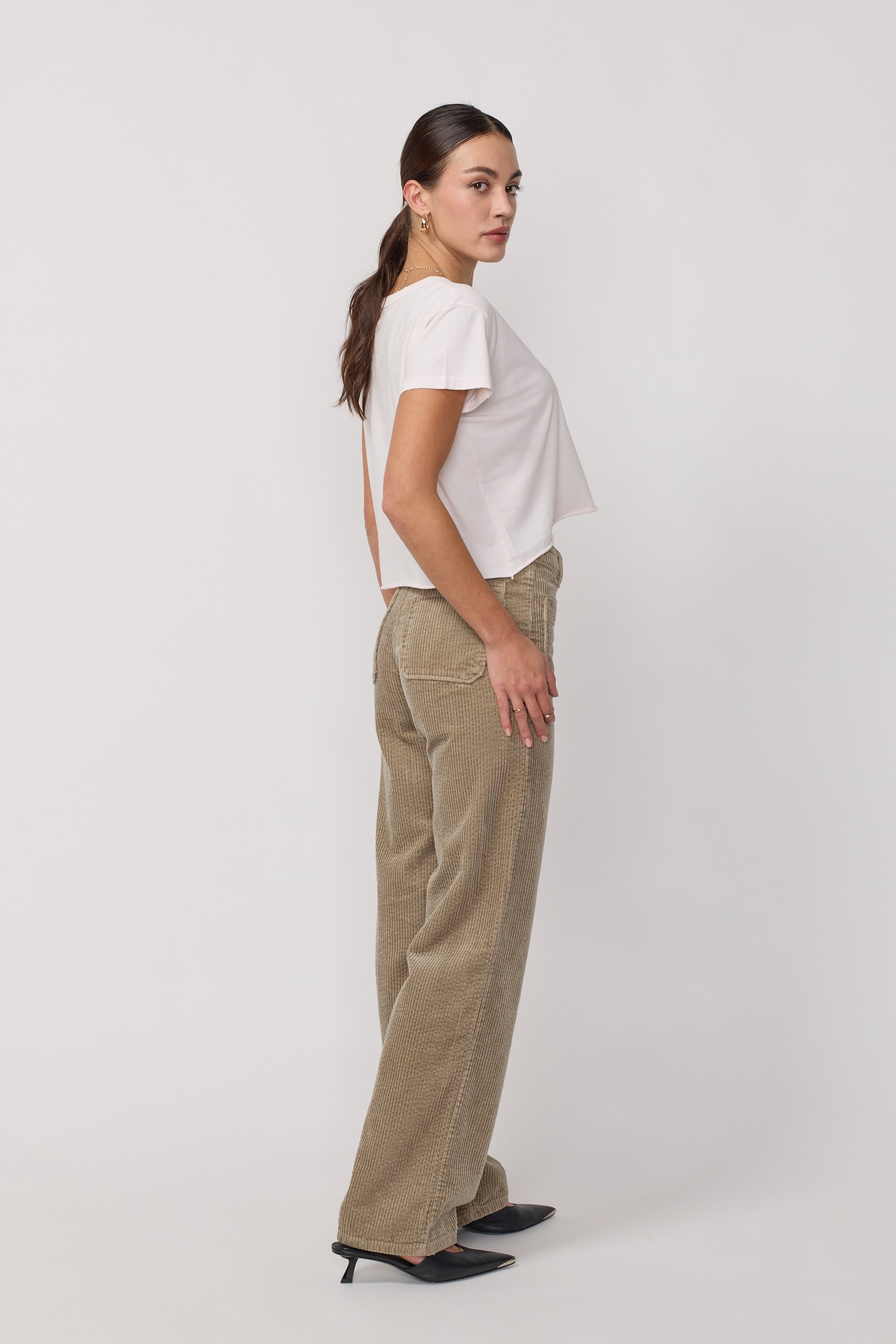 Pantalón Melvil Terciopelo - Arcilla