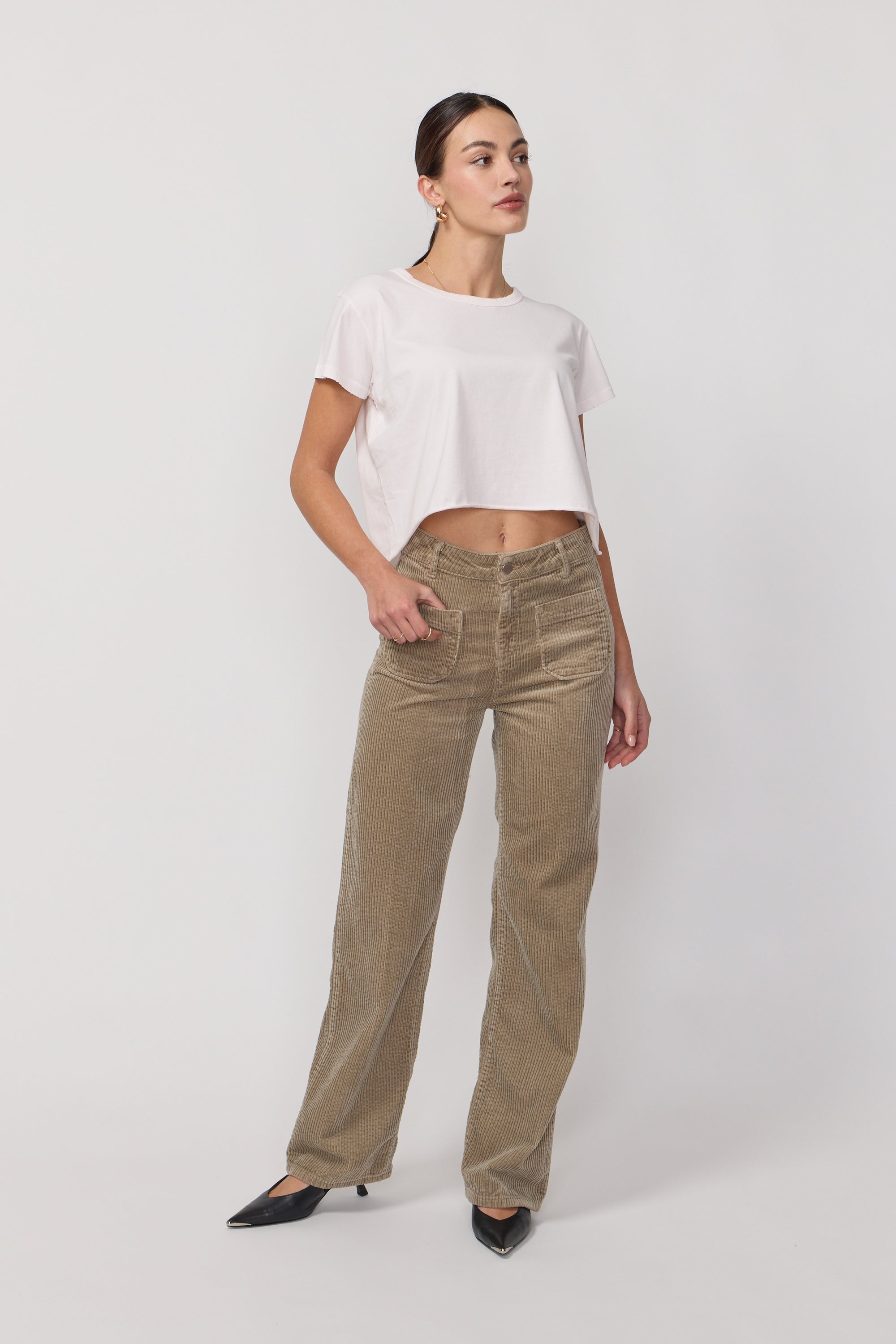 Pantalón Melvil Terciopelo - Arcilla