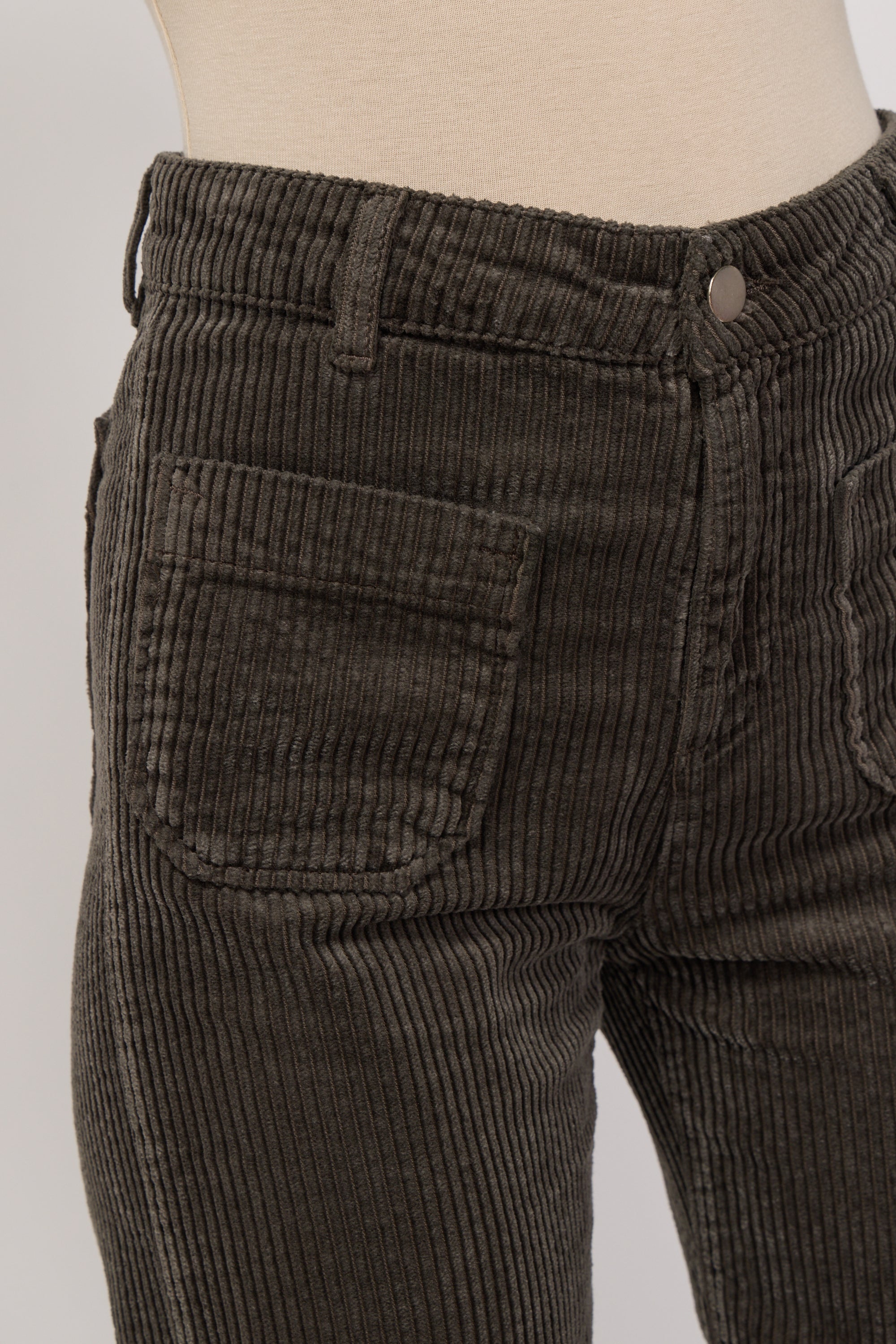 Pantalon Melvil en Velours - Mousse