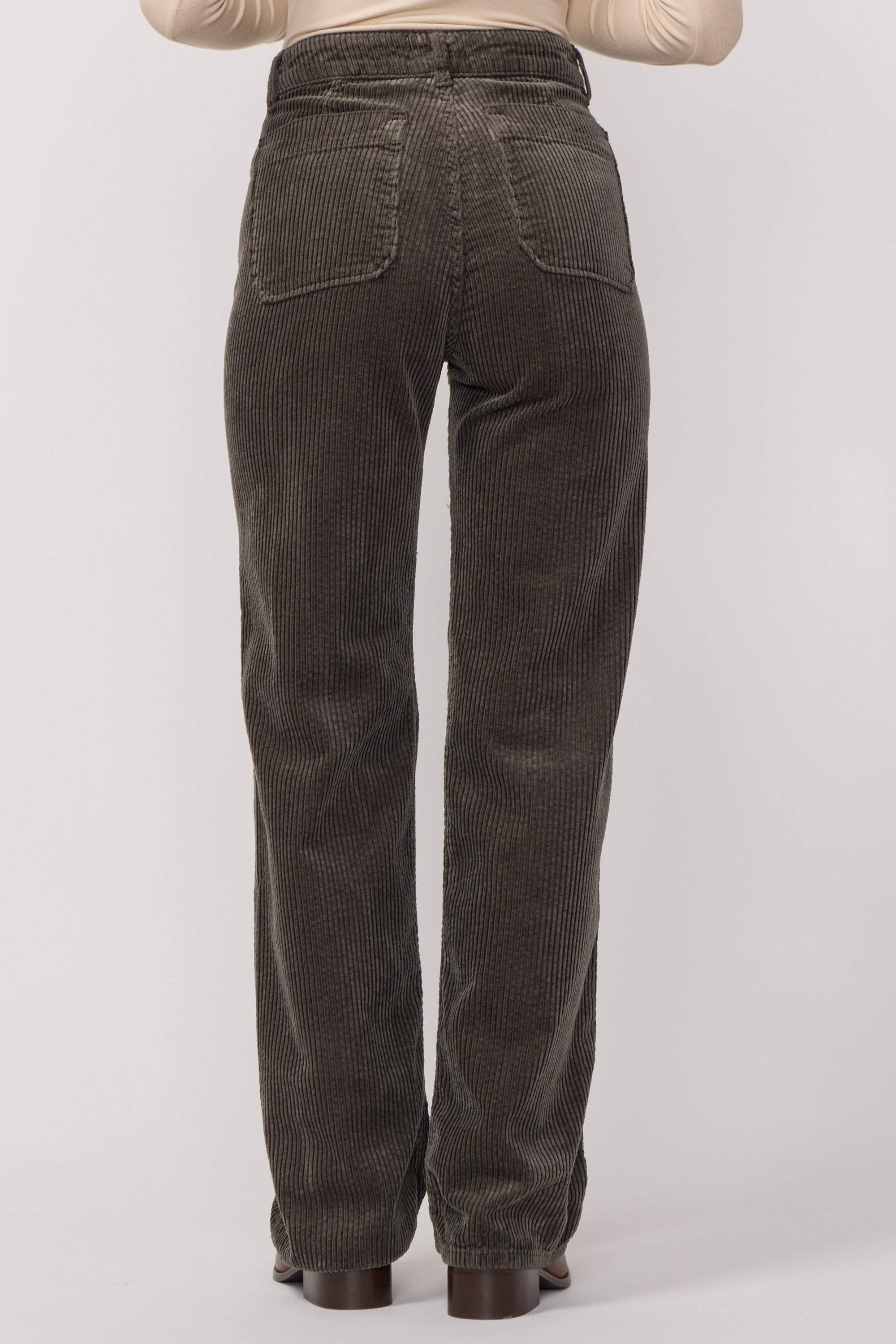 Pantalon Melvil en Velours - Mousse