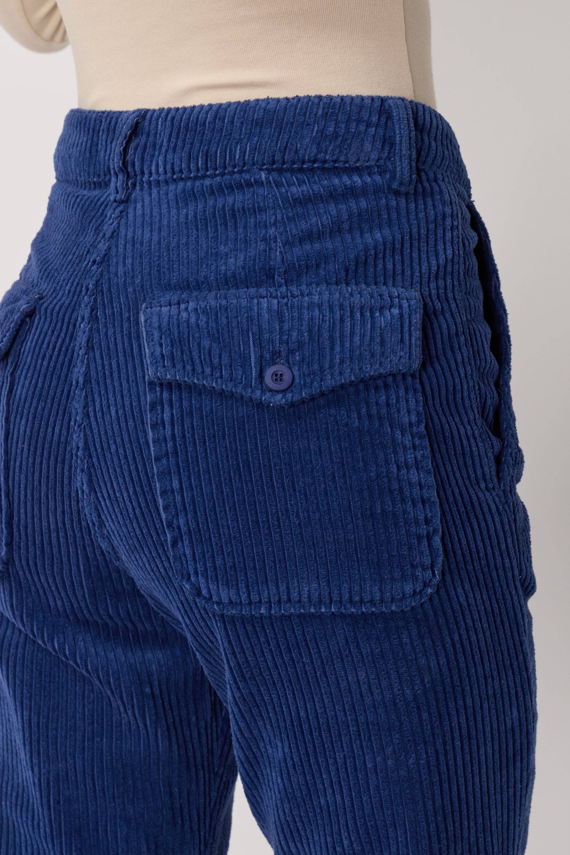 Pantalon Paltrow Long Velours - Poseidon