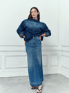 Jupe en Jean Silva - Worn