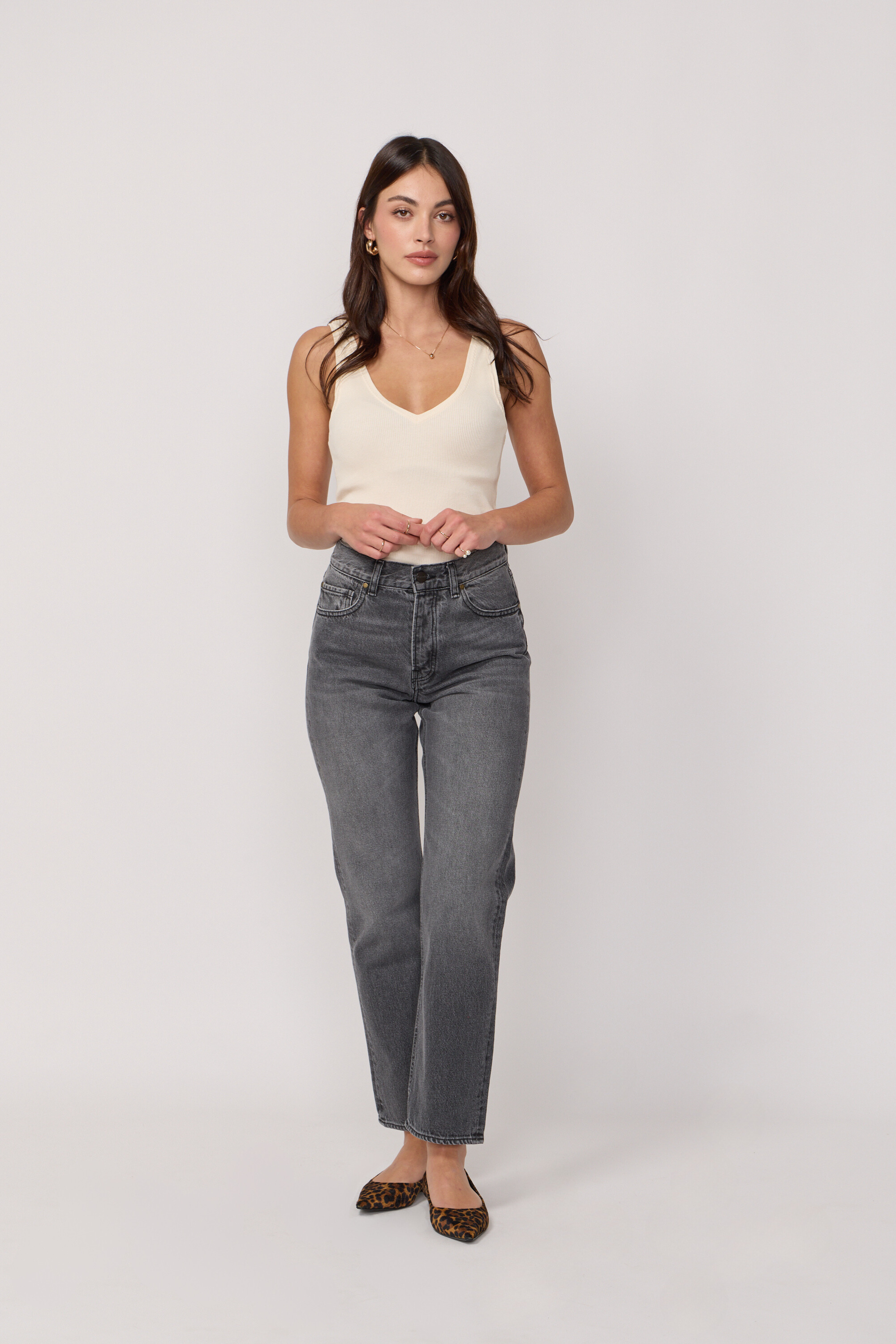 Acquaverde Pantalon Jay - Used Grey