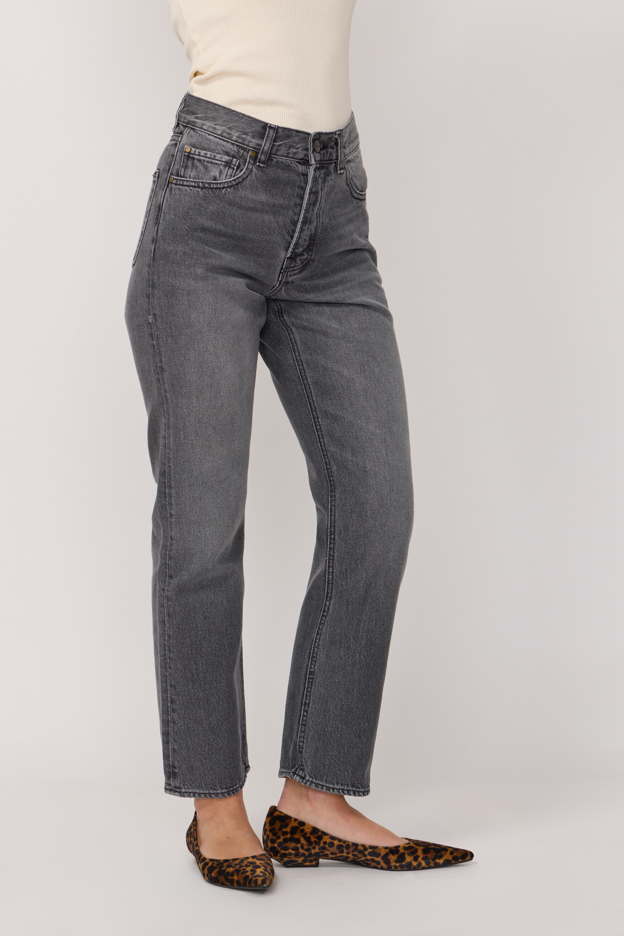 Pantalon Jay - Used Grey