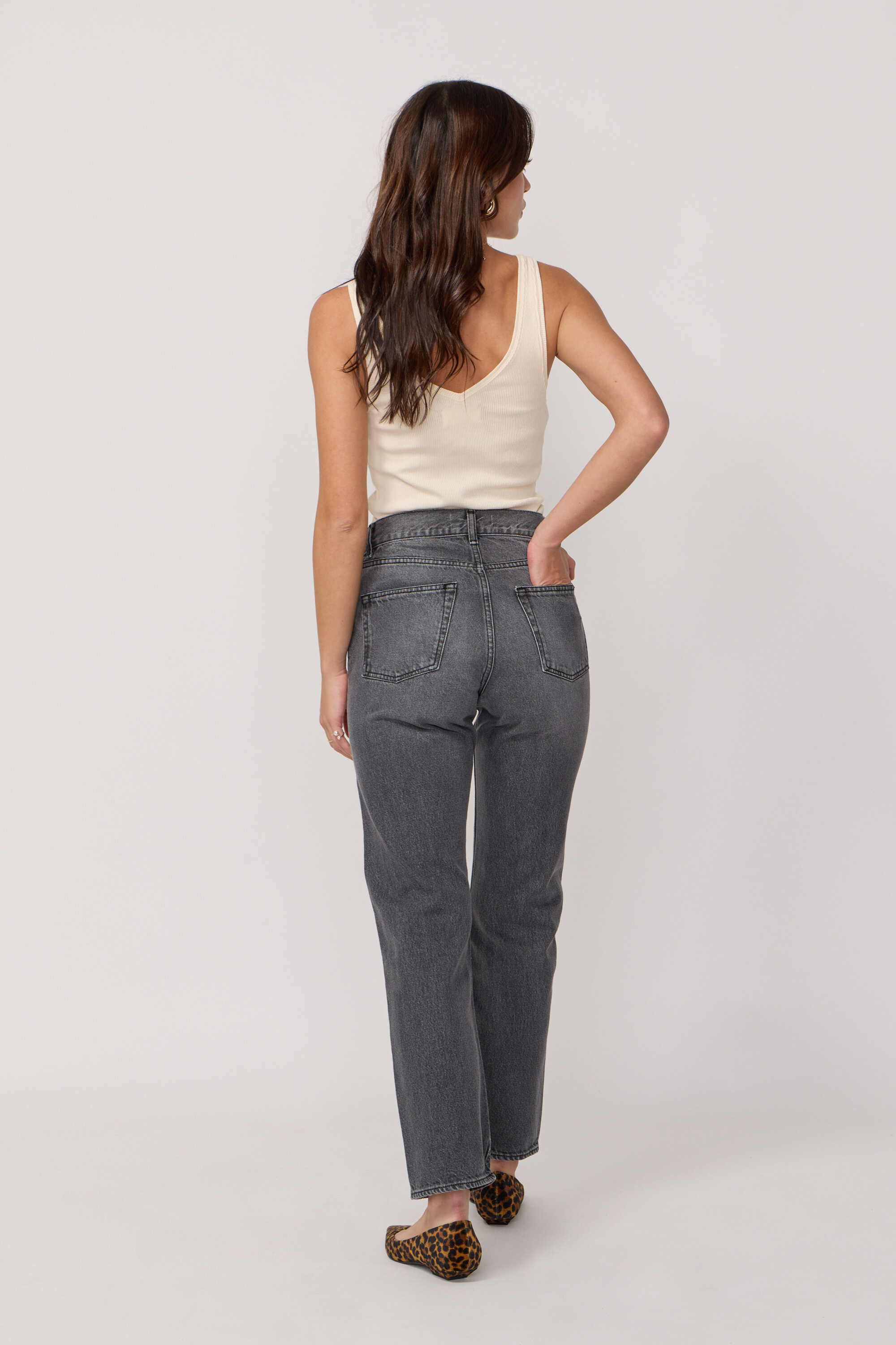 Pantalon Jay - Used Grey