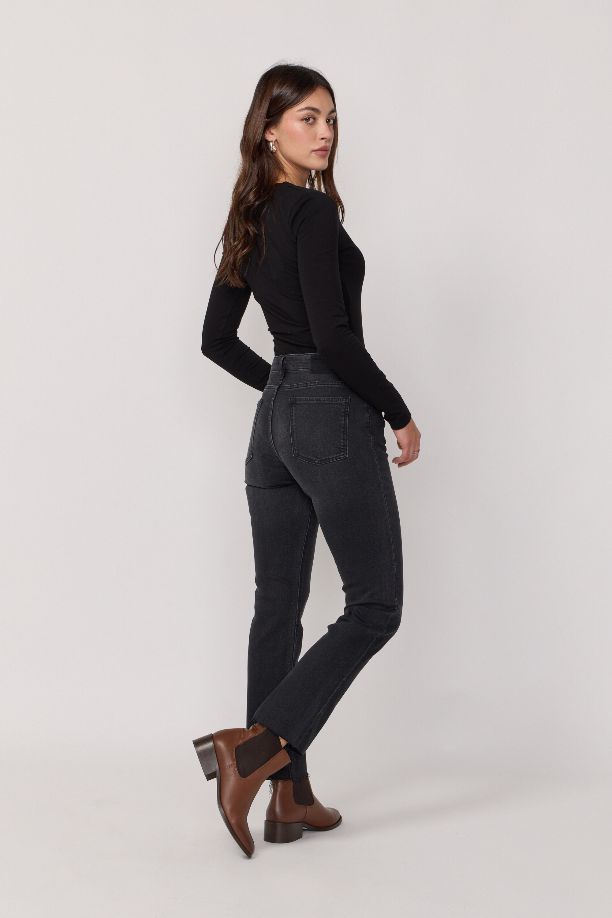 Pantalon Cara - Black Vintage