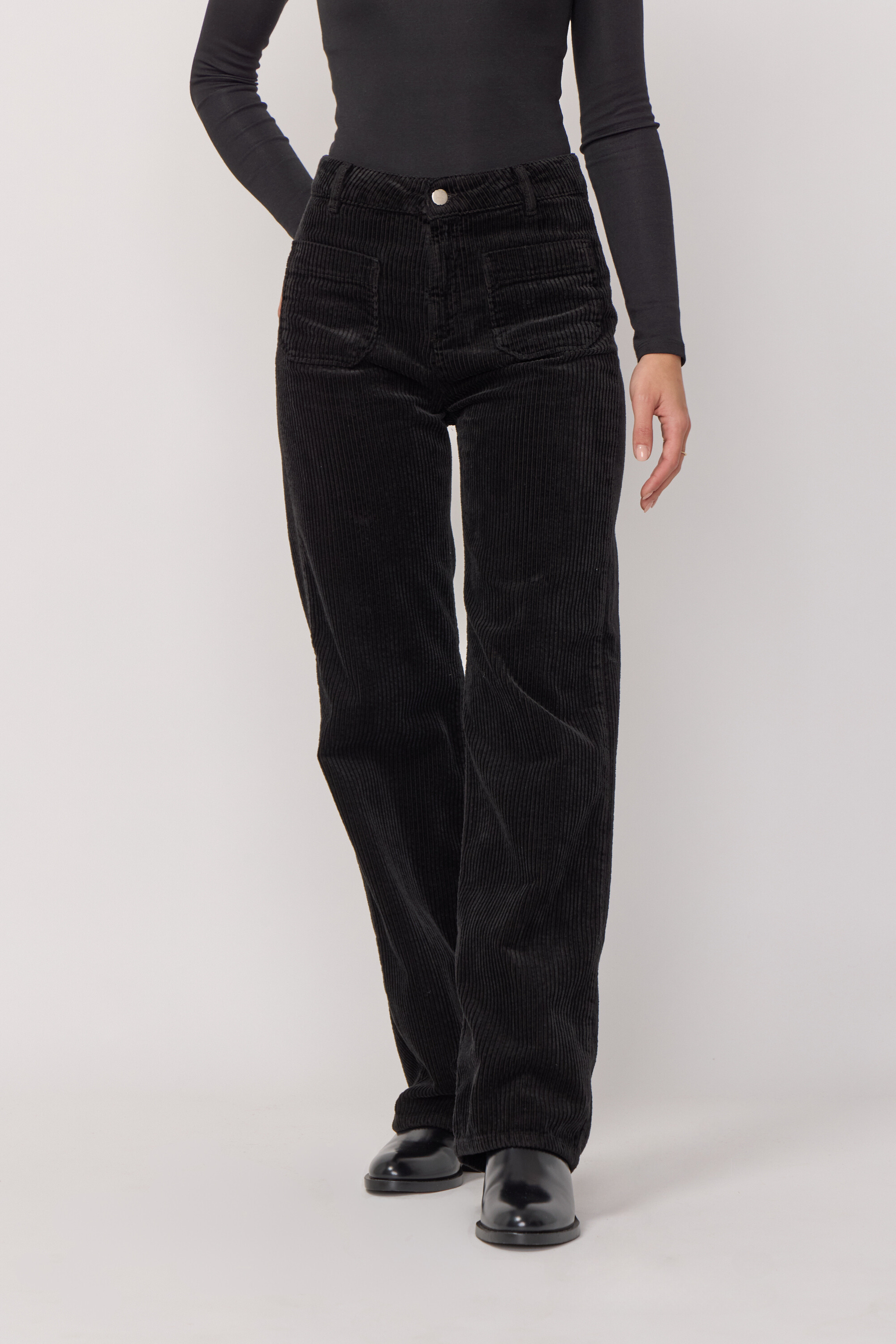 Pantalon Melvil en Velours - Black